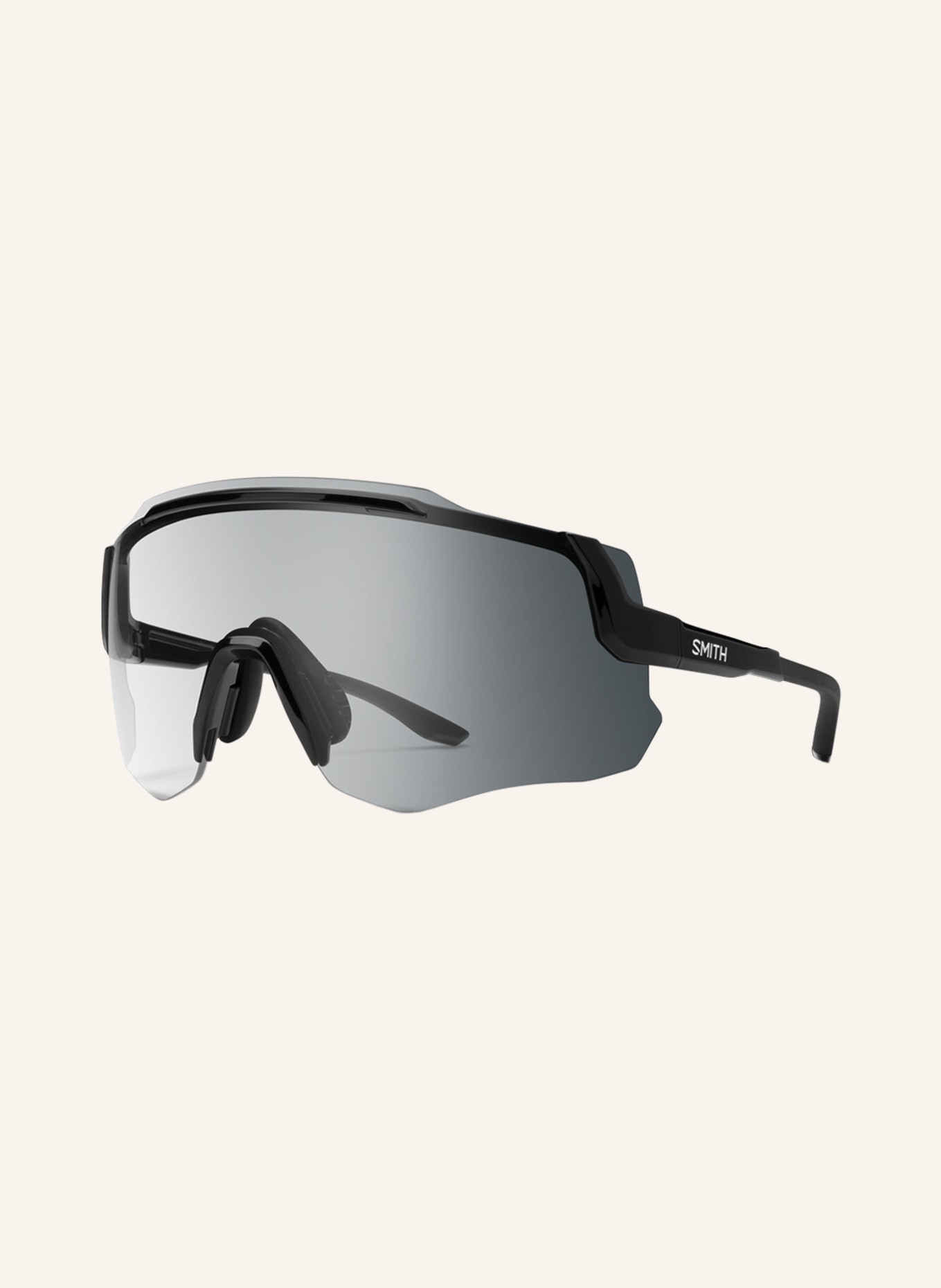 SMITH Cycling glasses MOMENTUM, Color: BLACK / TRANSPARENT (Image 1)
