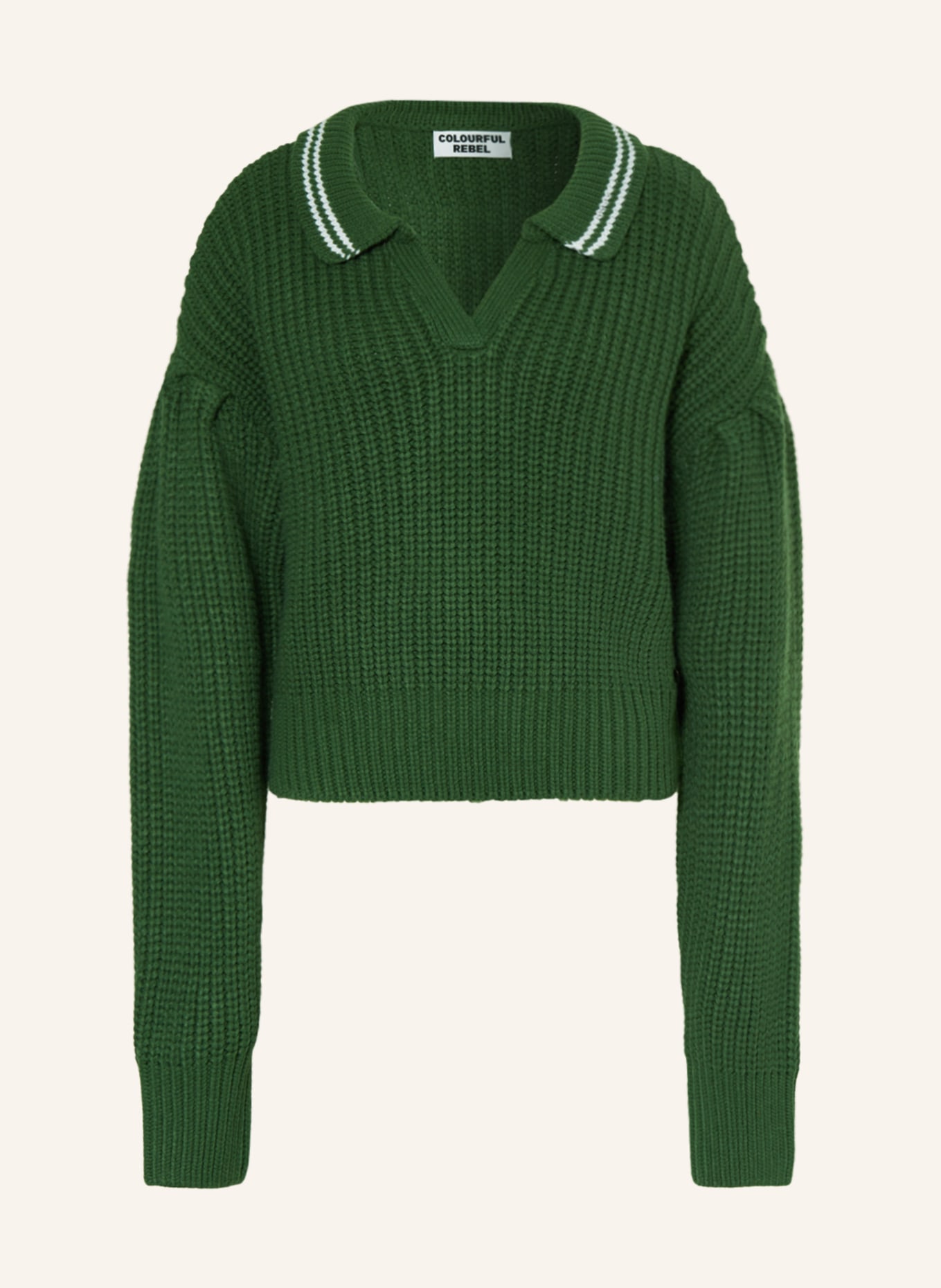 COLOURFUL REBEL Pullover BOBBY, Farbe: GRÜN (Bild 1)