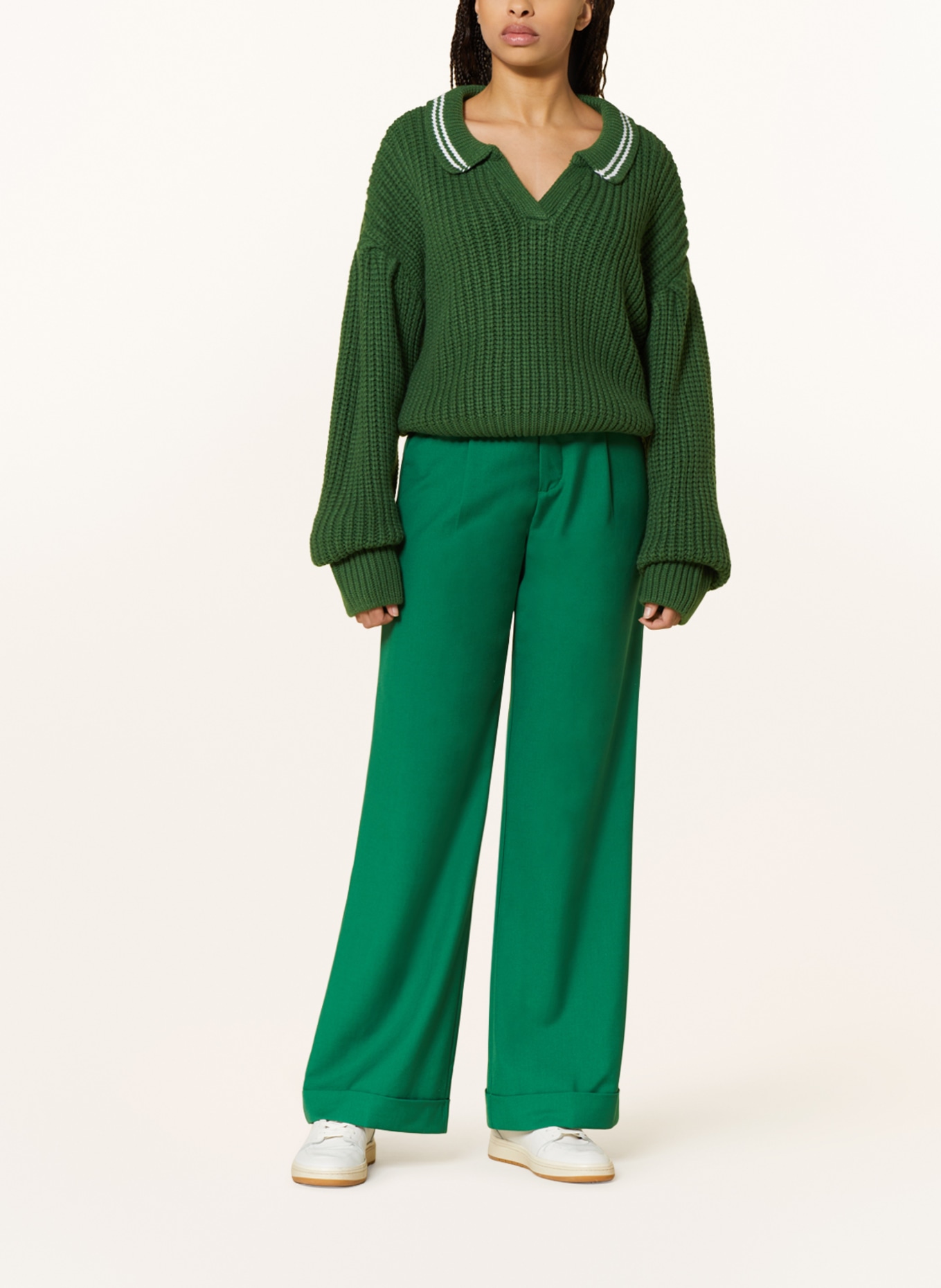 COLOURFUL REBEL Pullover BOBBY, Farbe: GRÜN (Bild 2)