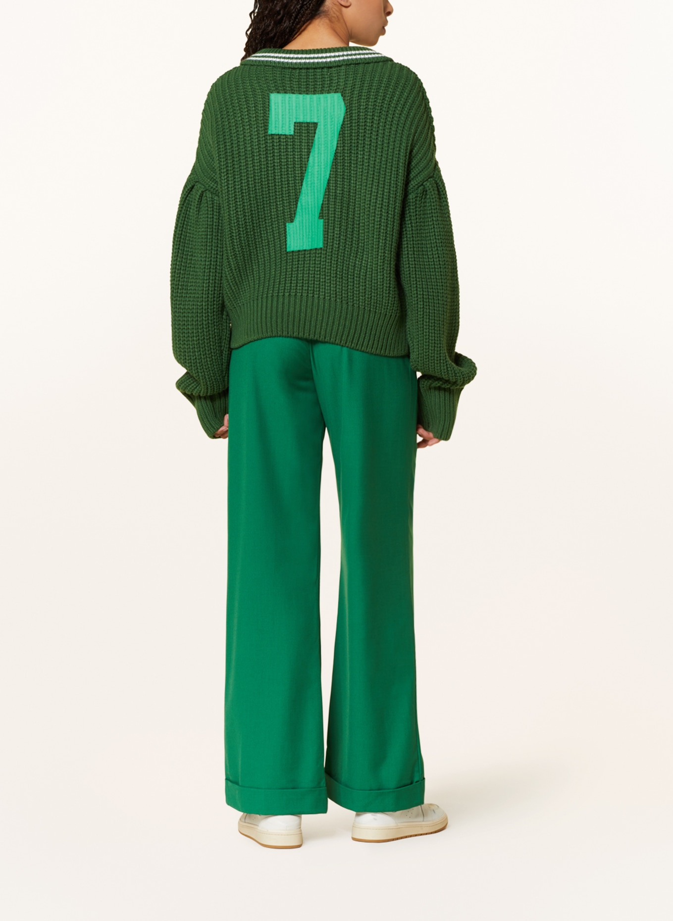 COLOURFUL REBEL Sweter BOBBY, Kolor: ZIELONY (Obrazek 3)