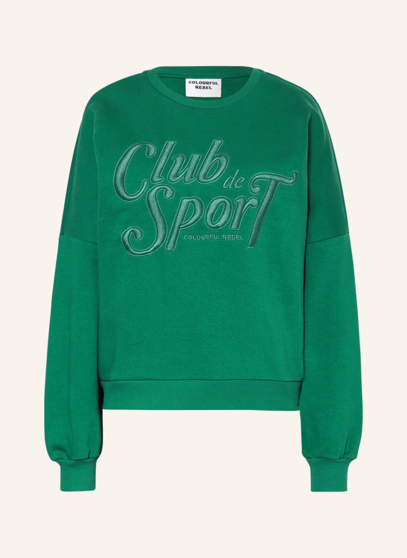 COLOURFUL REBEL Sweatshirt, Color: GREEN (Image 1)