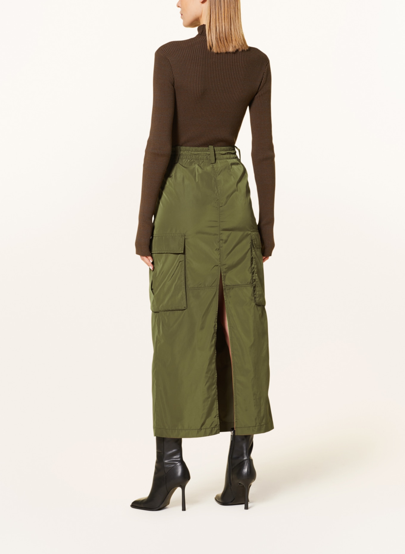 Herskind Skirt PHONEIX, Color: OLIVE (Image 3)