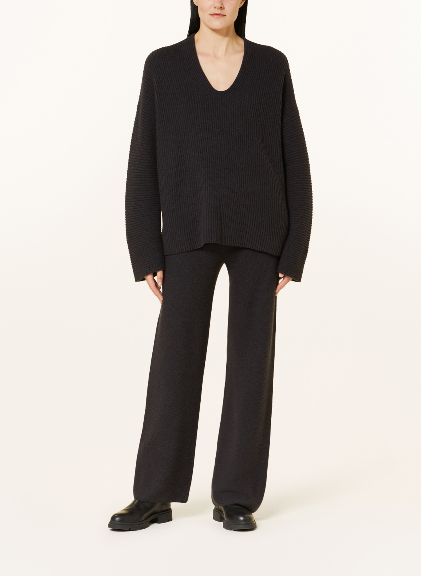 SMINFINITY Pullover mit Cashmere, Farbe: DUNKELGRAU (Bild 2)