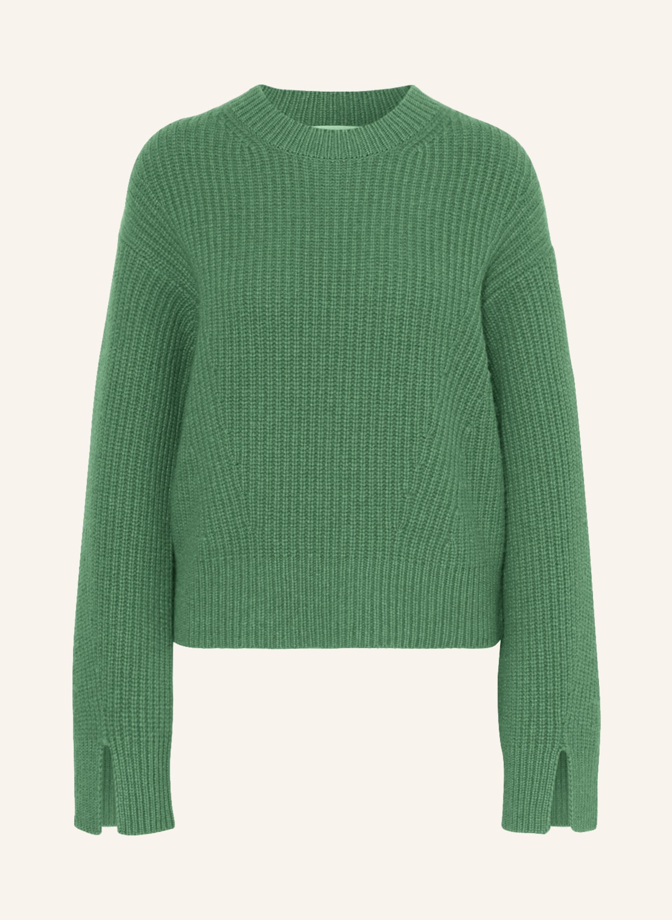 SMINFINITY Cashmere-Pullover, Farbe: GRÜN (Bild 1)