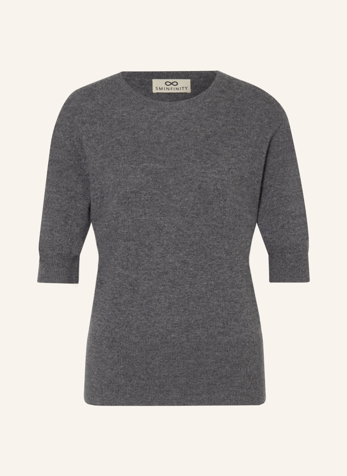 SMINFINITY Knit shirt in cashmere, Color: GRAY (Image 1)