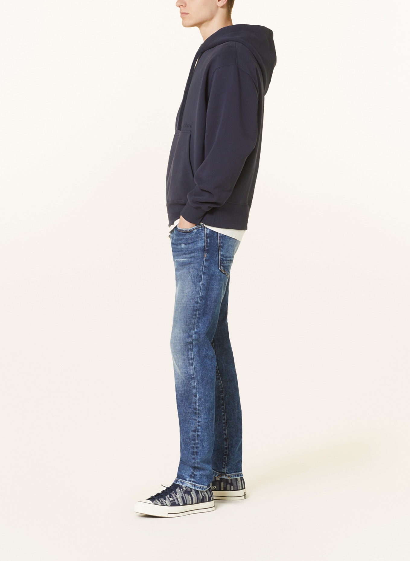 THE.NIM STANDARD Jeans DYLAN Slim Fit, Farbe: W757-MDR MEDIUM REPAIRED (Bild 4)