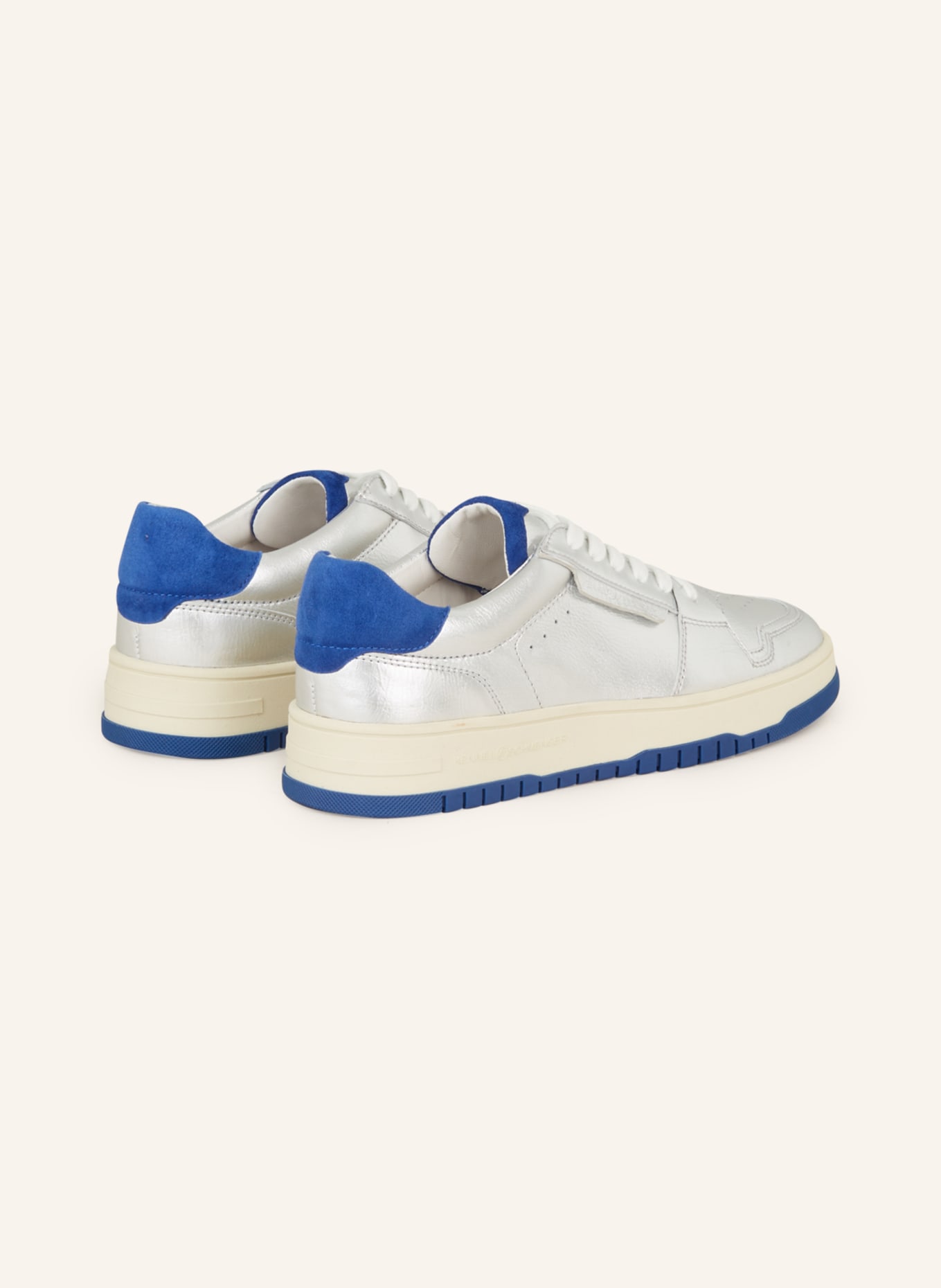 KENNEL & SCHMENGER Sneakers DRIFT RETRO, Color: SILVER/ BLUE (Image 2)