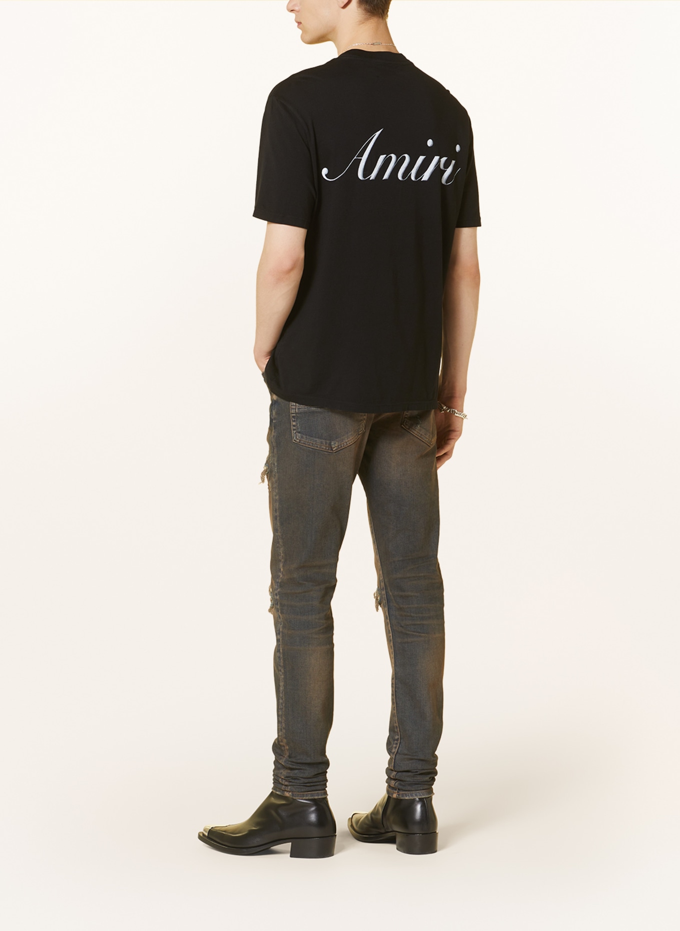 AMIRI T-shirt, Kolor: CZARNY (Obrazek 2)