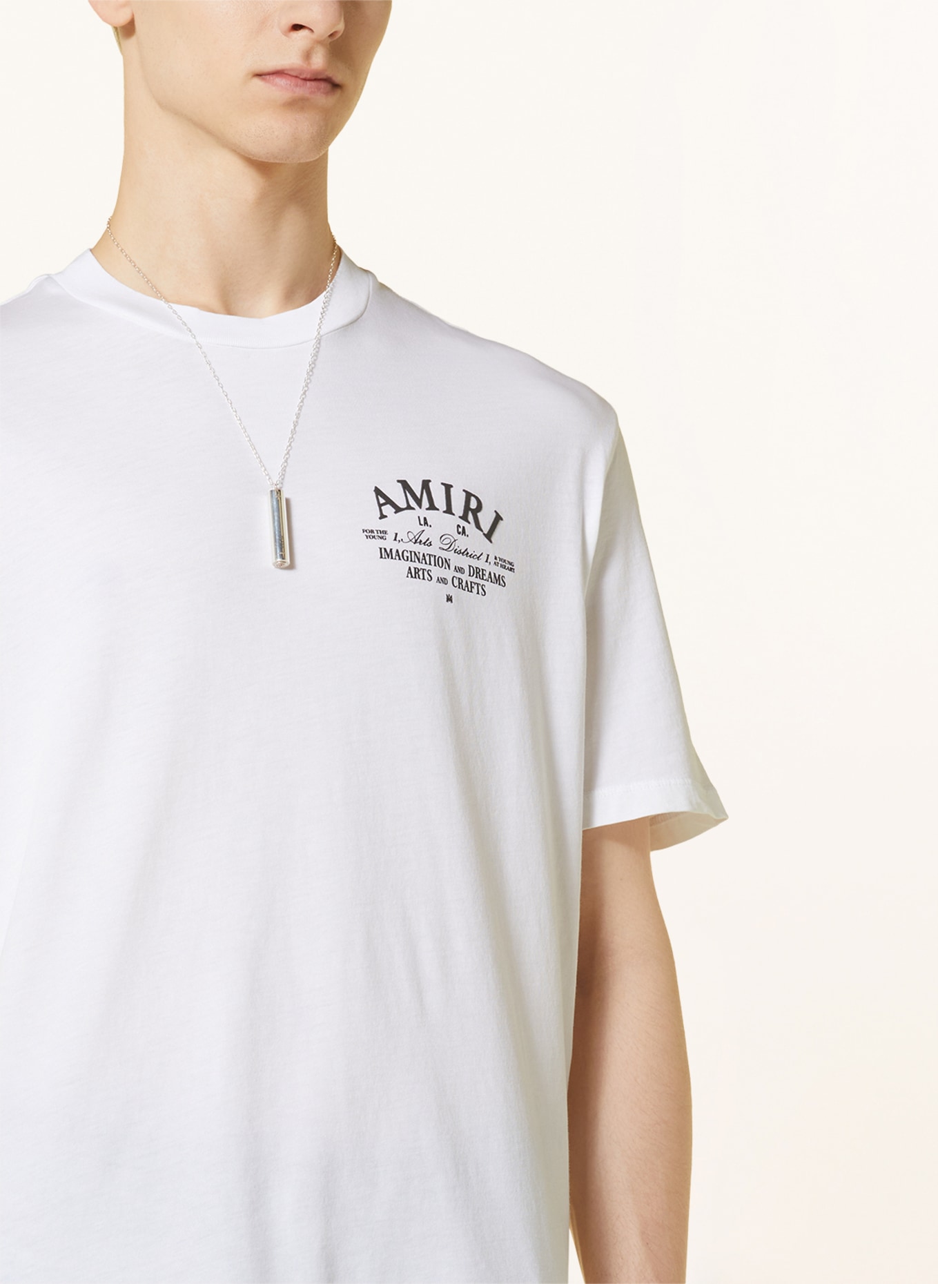 AMIRI T-shirt, Color: WHITE (Image 4)