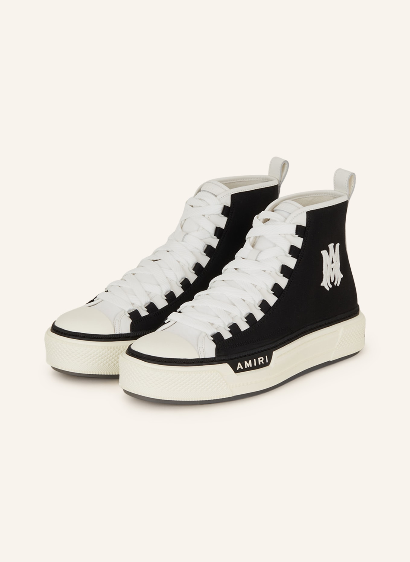 AMIRI High-top sneakers COURT, Color: WHITE/ BLACK (Image 1)