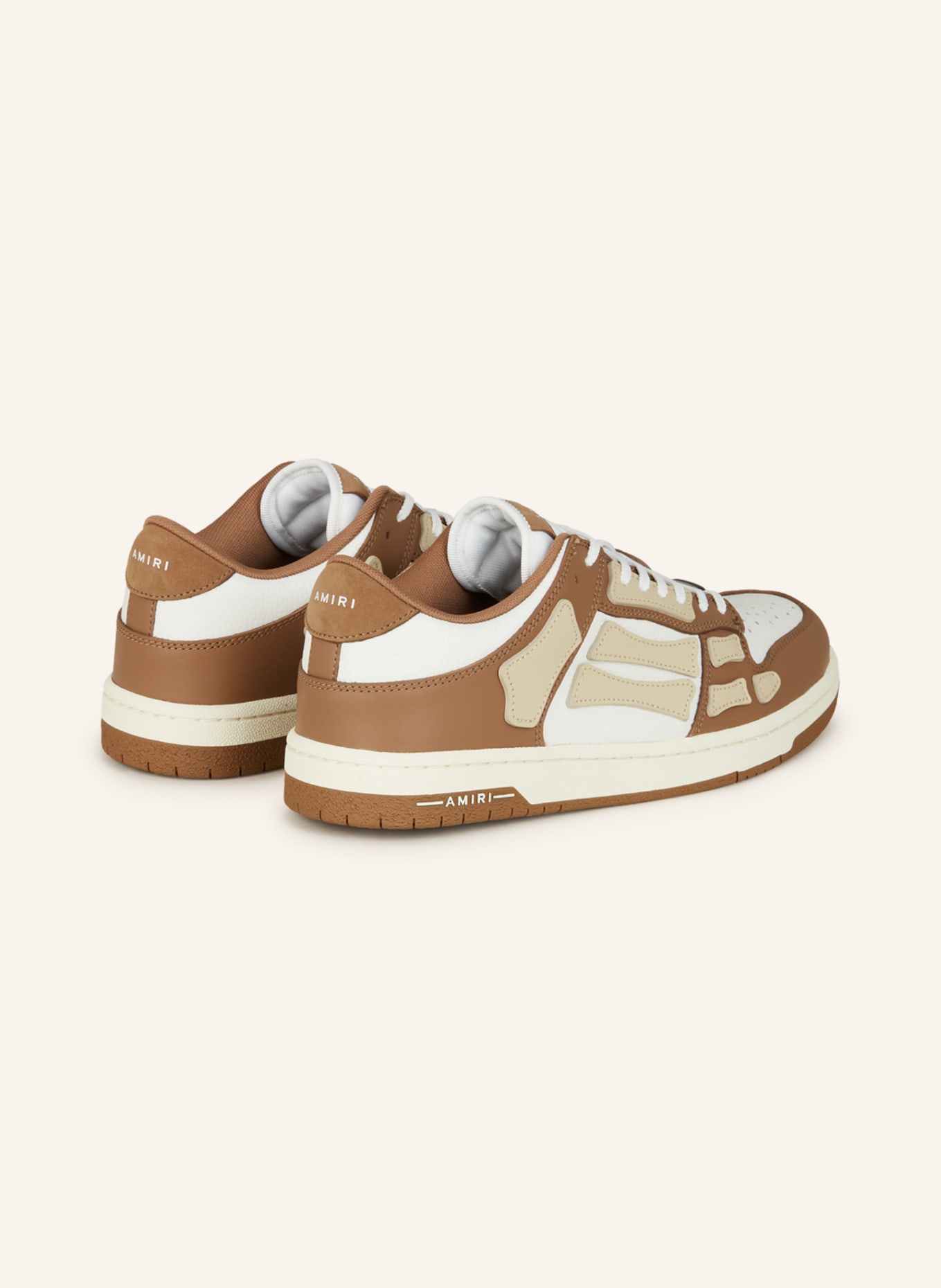 AMIRI Sneaker SKELETON, Farbe: BEIGE/ CAMEL/ WEISS (Bild 2)