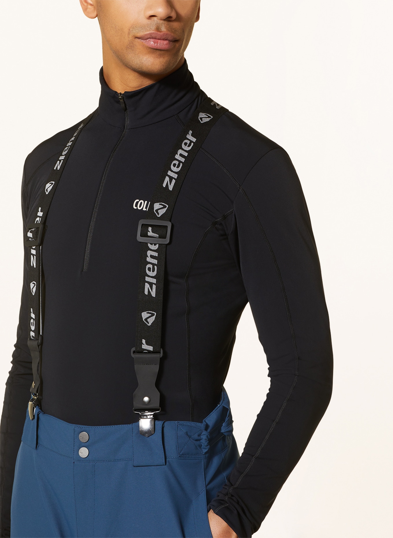 ziener Suspenders BRACES CLIP, Color: BLACK (Image 3)