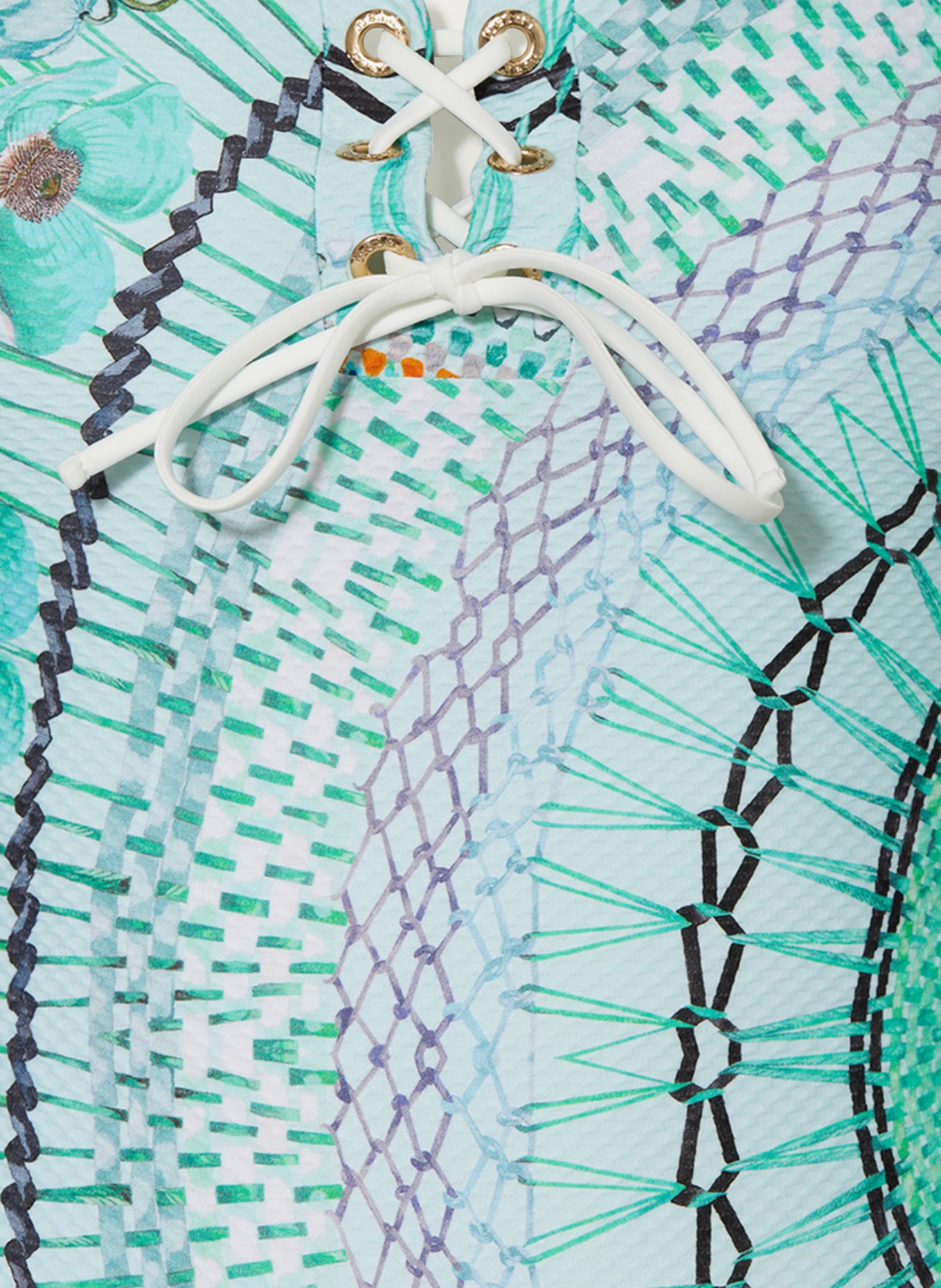 heidi klein Underwire swimsuit AQUA DREAM CATCHER, Color: LIGHT GREEN/ MINT (Image 4)