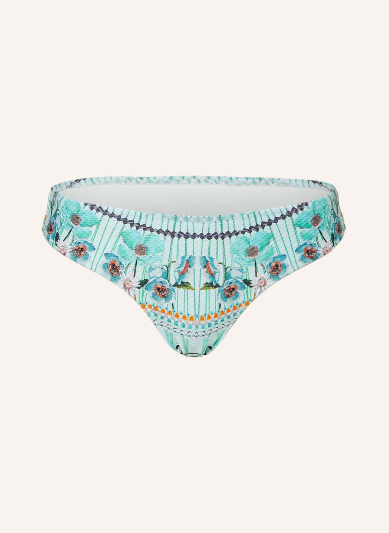 heidi klein Basic bikini bottoms AQUA DREAM CATCHER, Color: LIGHT GREEN/ MINT (Image 1)