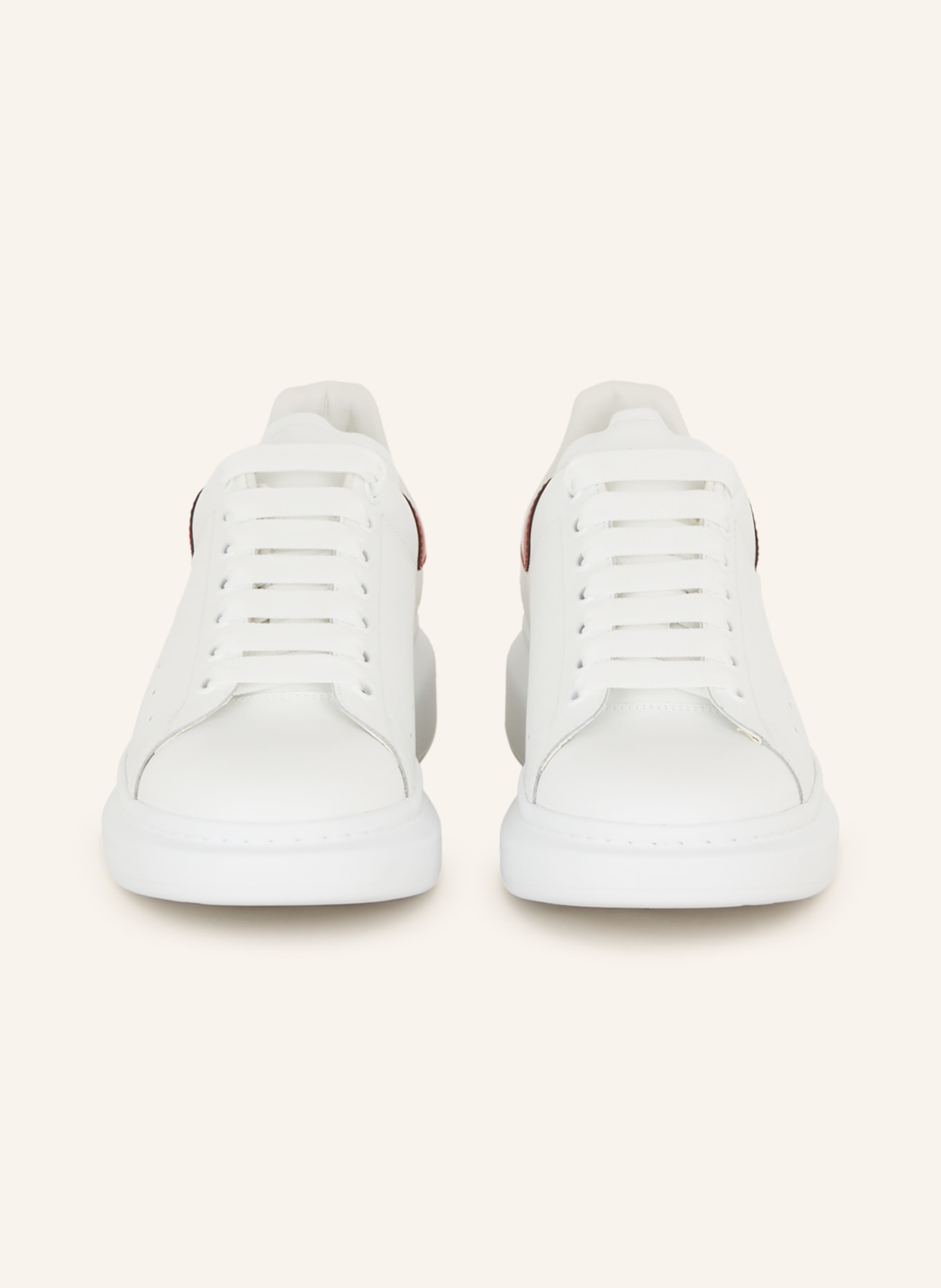 Alexander McQUEEN Sneakers, Color: WHITE/ SILVER (Image 3)
