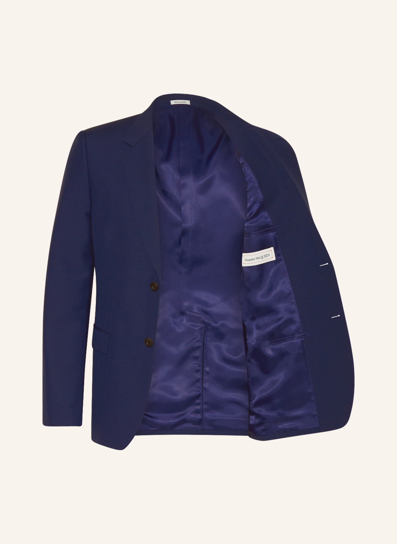 Alexander McQUEEN Suit jacket Slim Fit, Color: BLUE (Image 4)