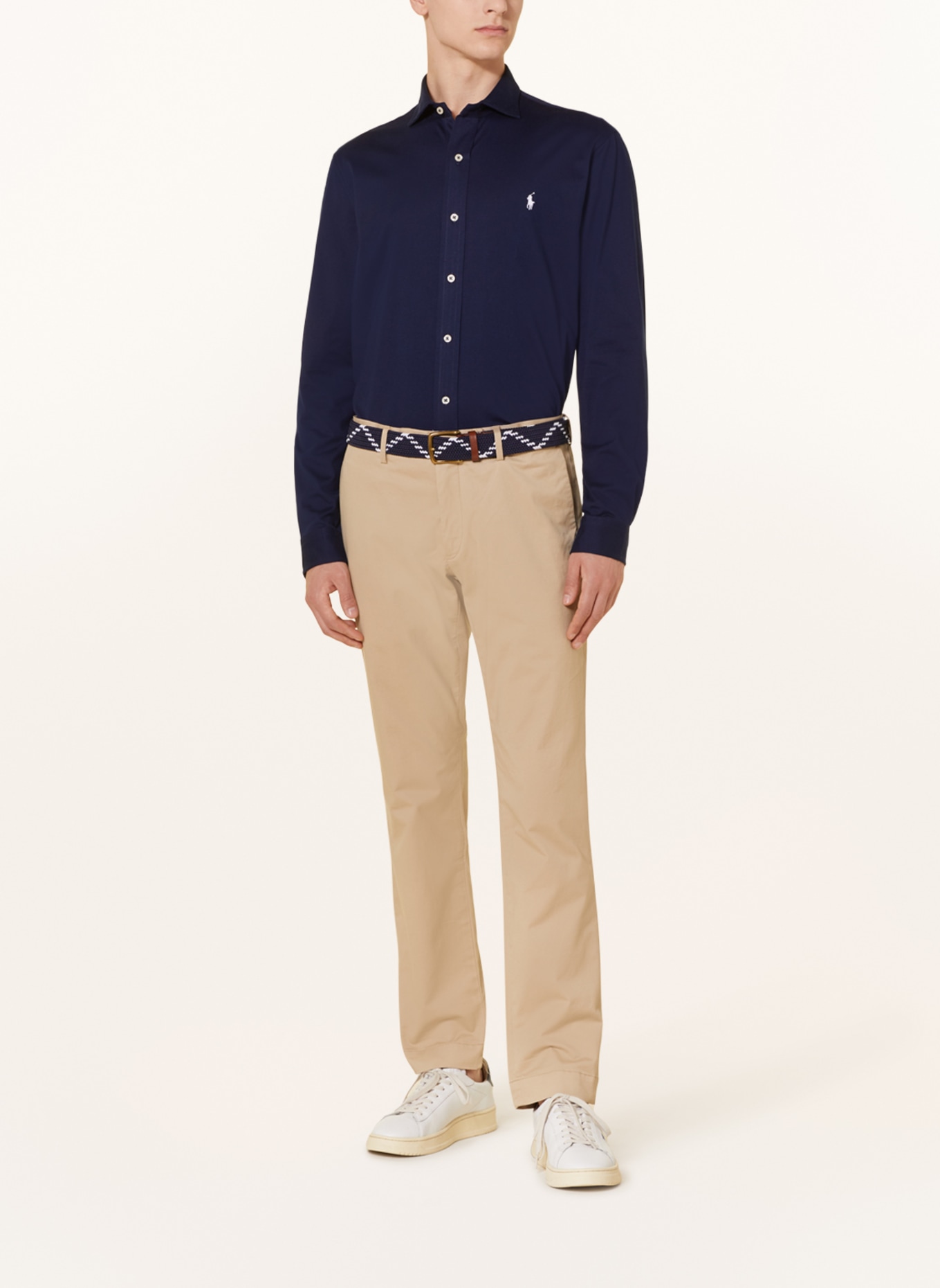 POLO RALPH LAUREN Jersey shirt regular fit, Color: DARK BLUE (Image 2)