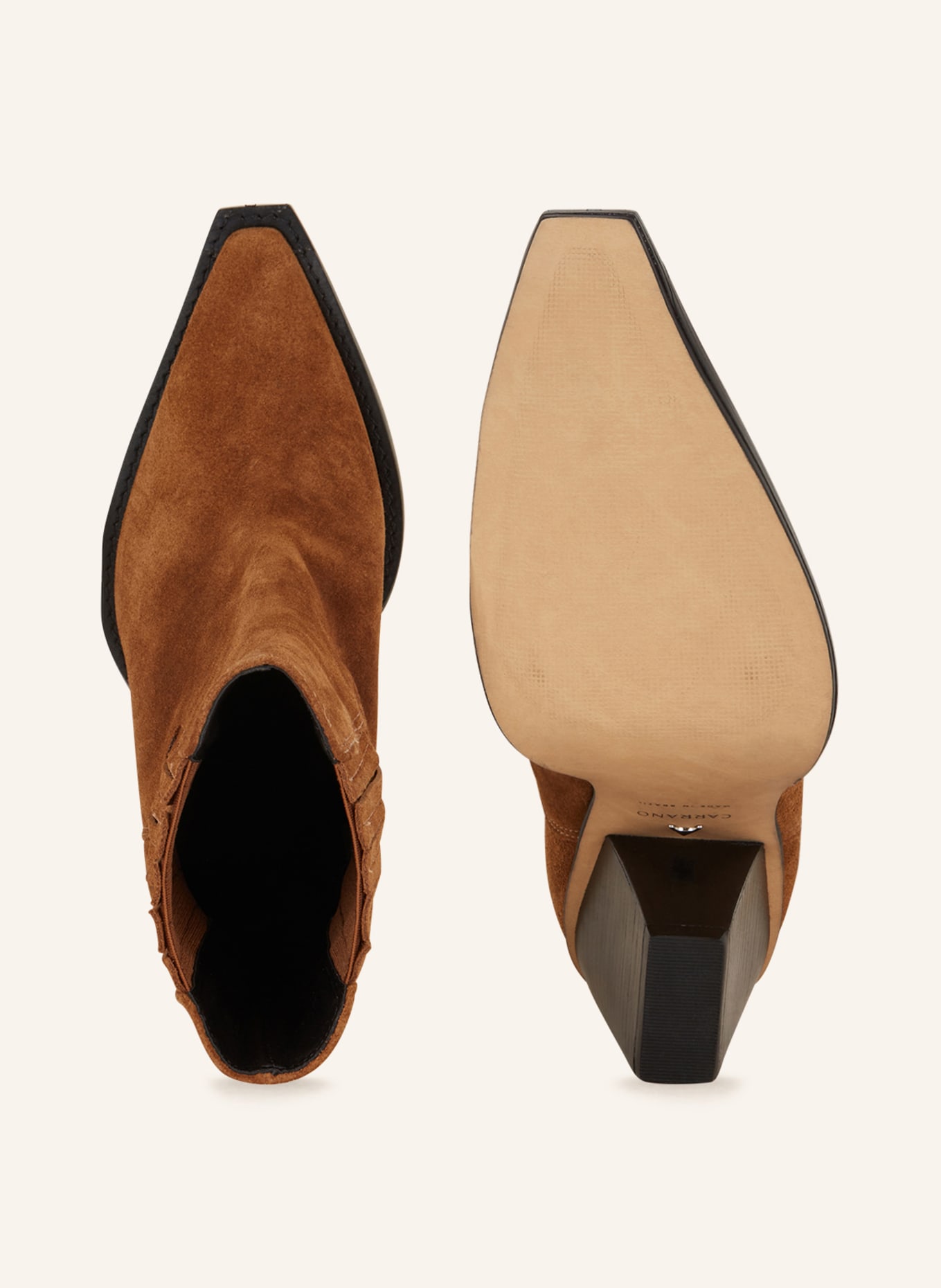 CARRANO Kotníčkové boty, Barva: HNĚDÁ (Obrázek 5)