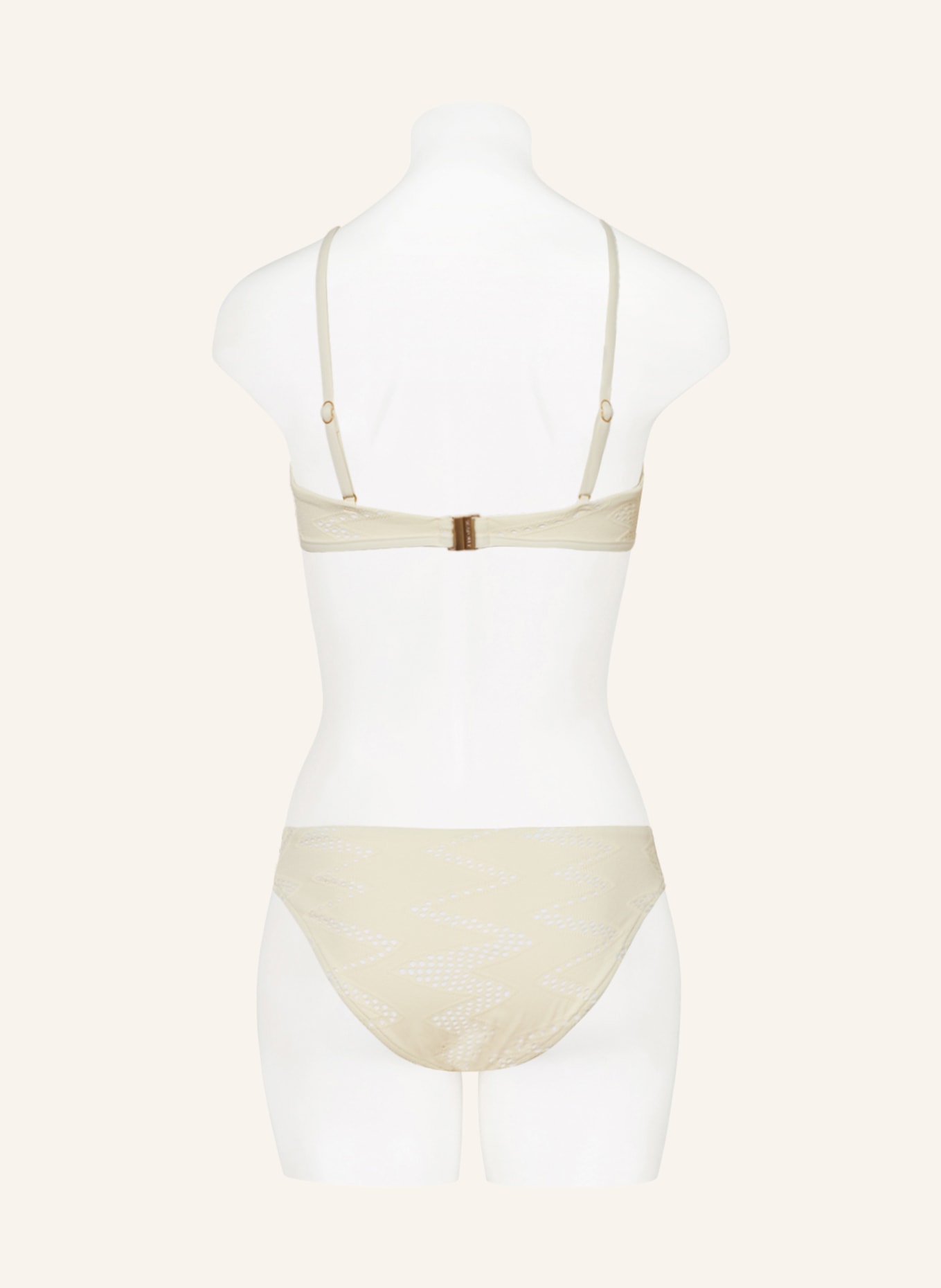 SEAFOLLY Bralette bikini top CHIARA, Color: ECRU (Image 3)