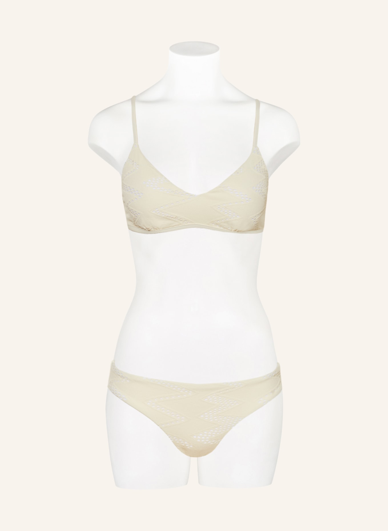 SEAFOLLY Dół od bikini typu bokserki CHIARA, Kolor: ECRU (Obrazek 2)