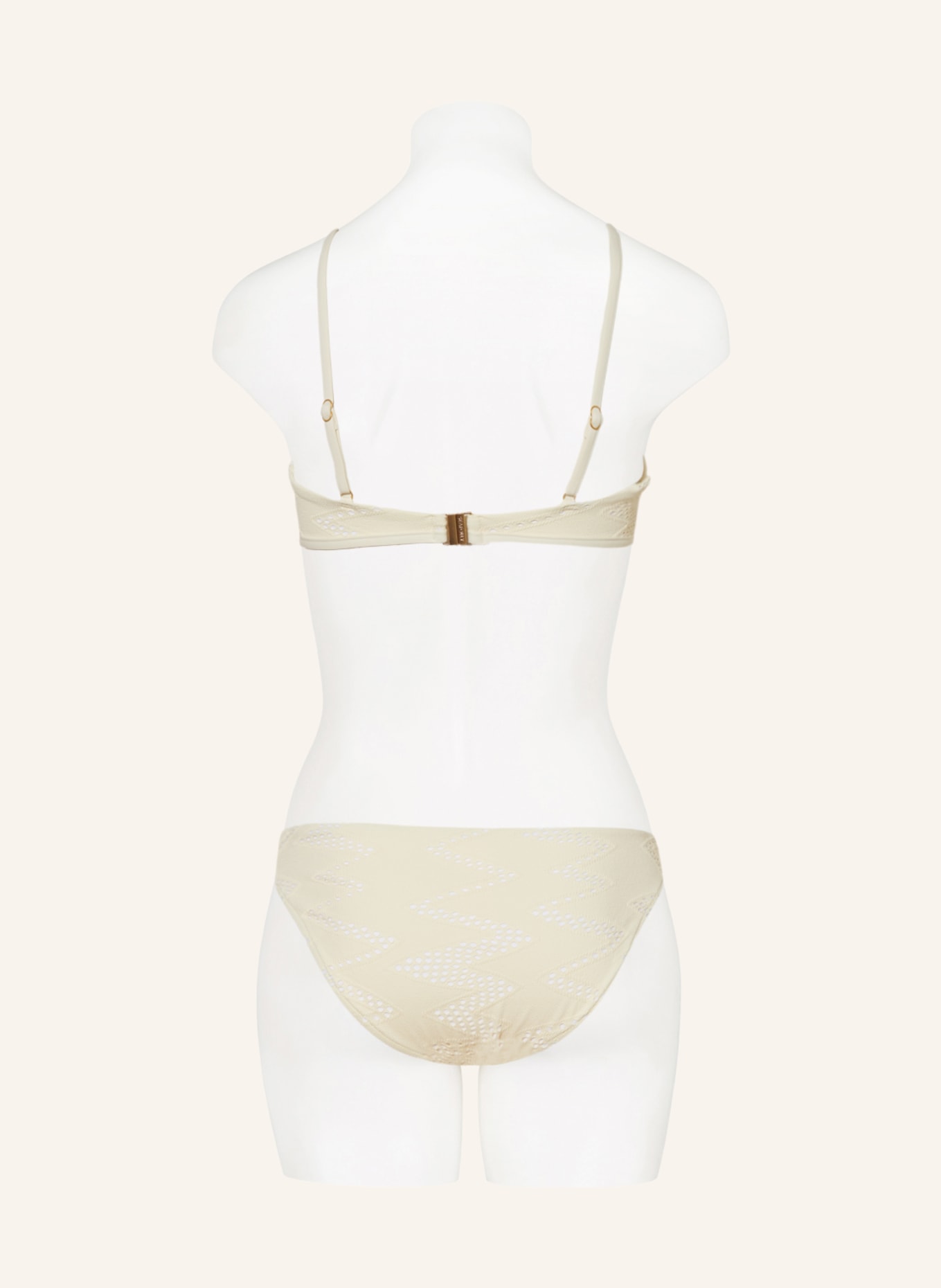 SEAFOLLY Panty bikini bottoms CHIARA, Color: ECRU (Image 3)