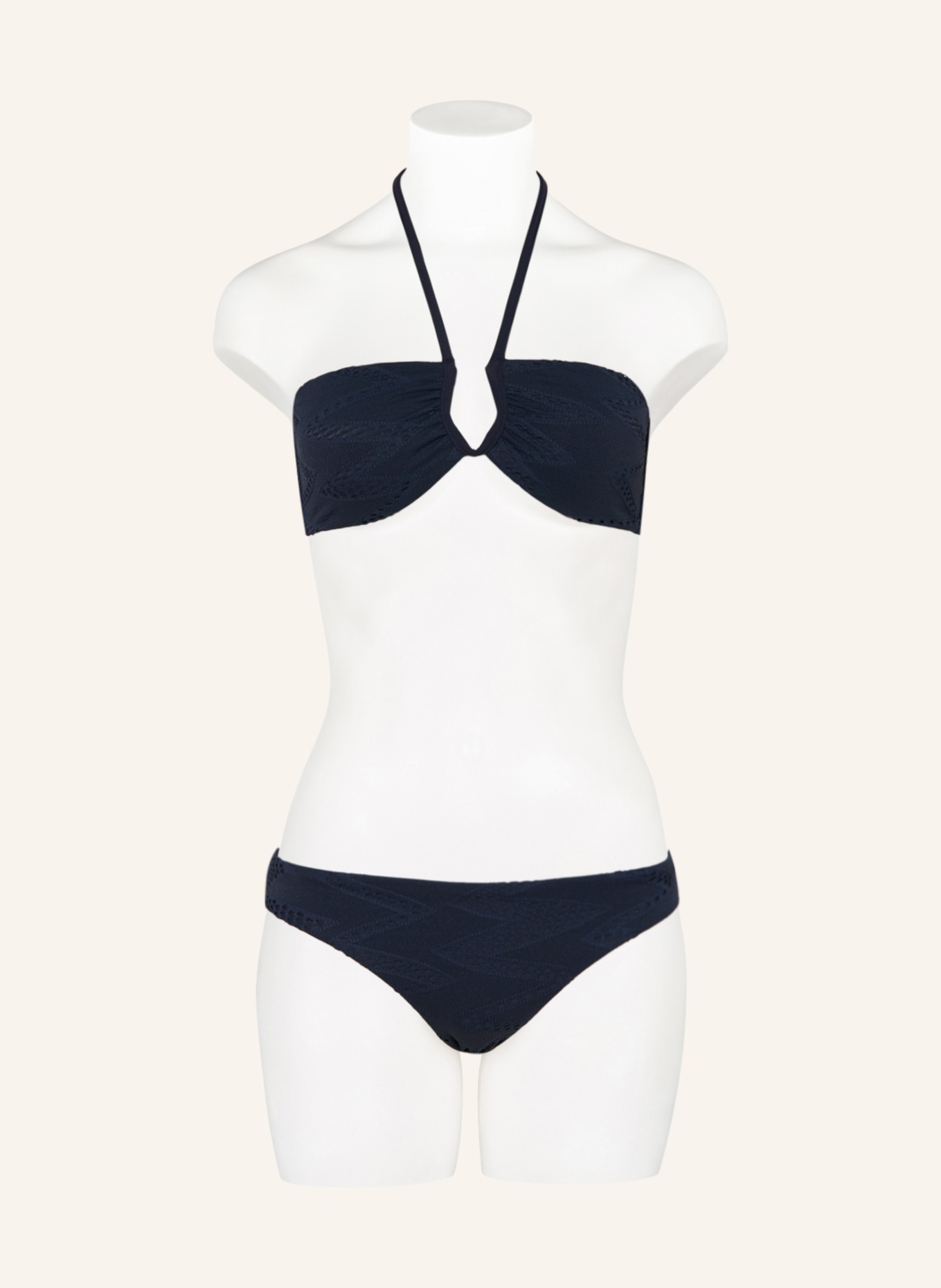 SEAFOLLY Halter neck bikini top CHIARA, Color: DARK BLUE (Image 2)