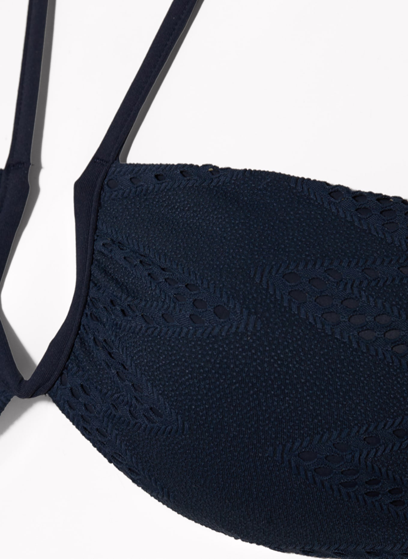 SEAFOLLY Halter neck bikini top CHIARA, Color: DARK BLUE (Image 4)