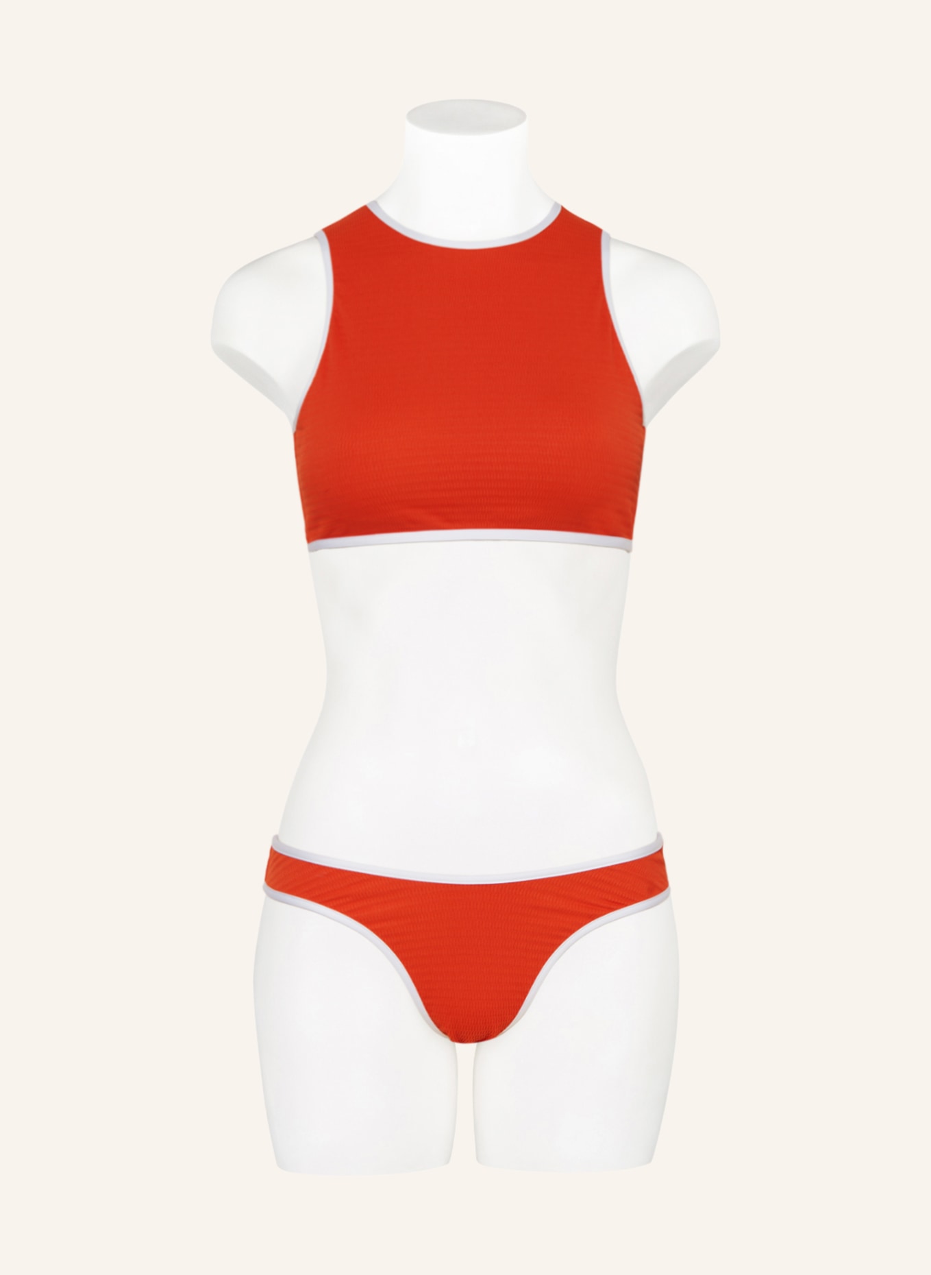 SEAFOLLY Bustier-Bikini-Top BEACH BOUND, Farbe: DUNKELORANGE (Bild 2)