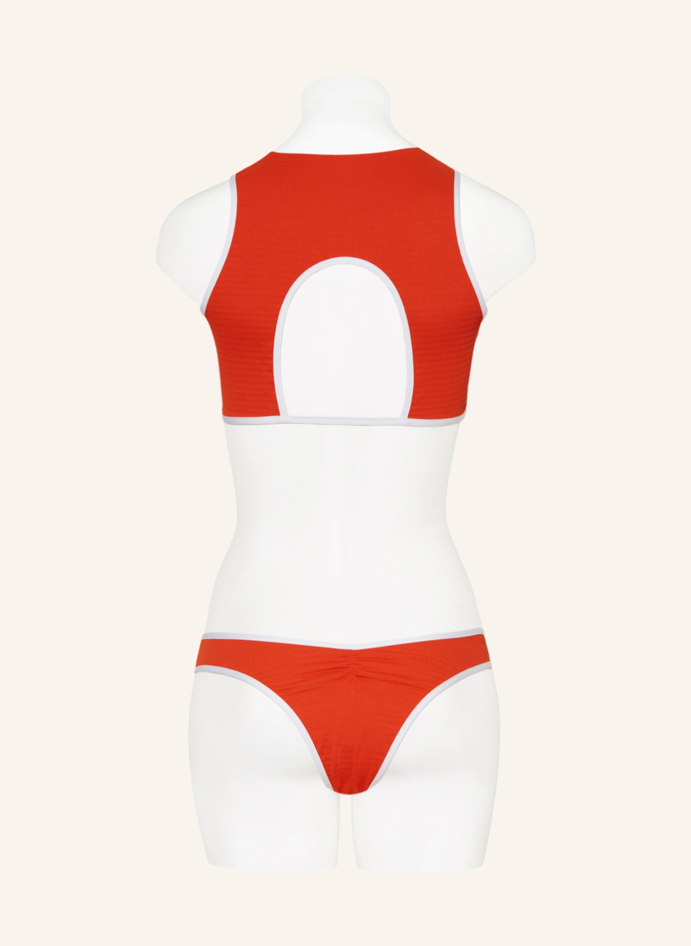 SEAFOLLY Bustier-Bikini-Top BEACH BOUND, Farbe: DUNKELORANGE (Bild 3)