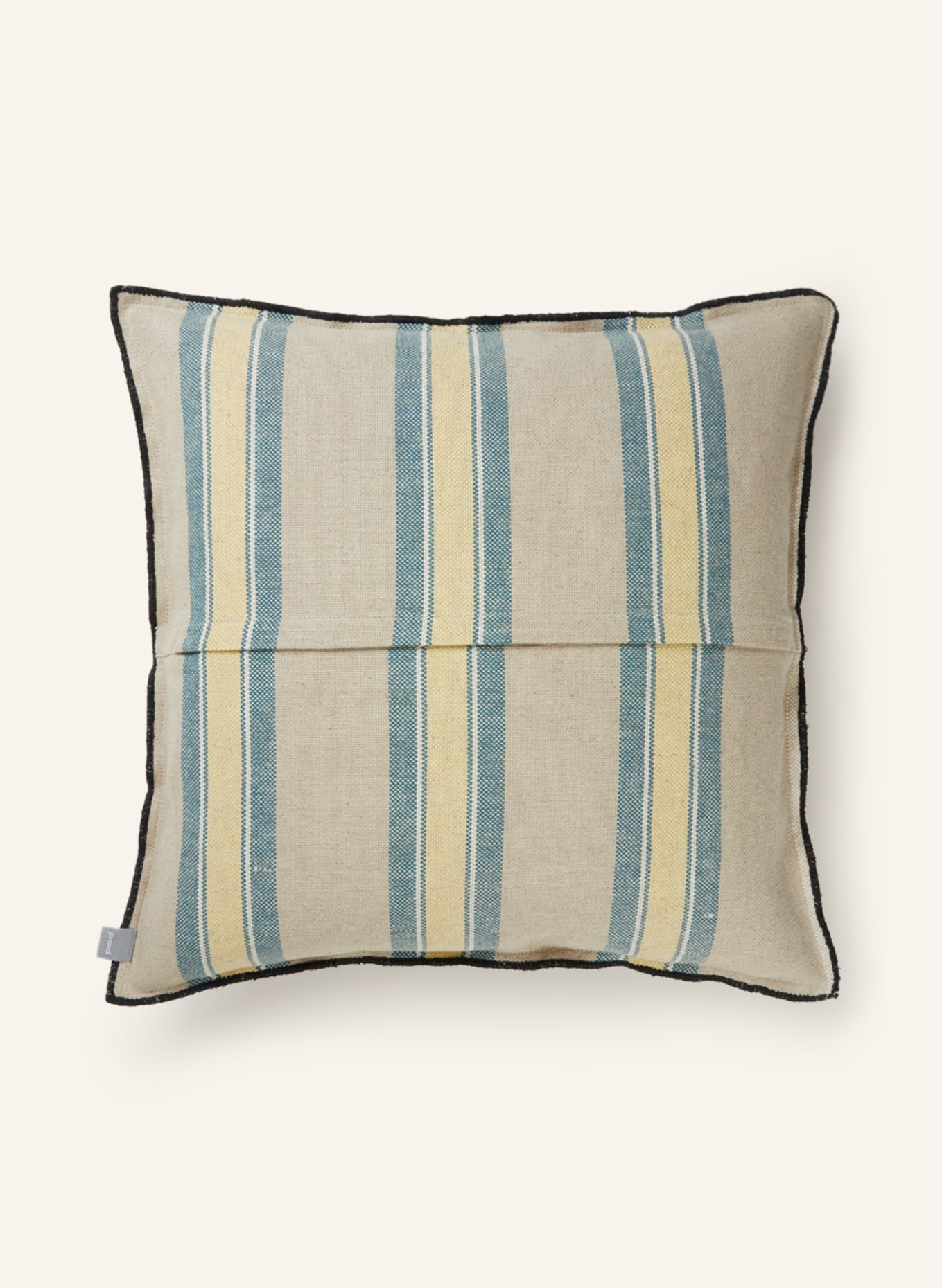 PAD Decorative cushion cover TOILE, Color: CREAM/ TEAL/ YELLOW (Image 2)