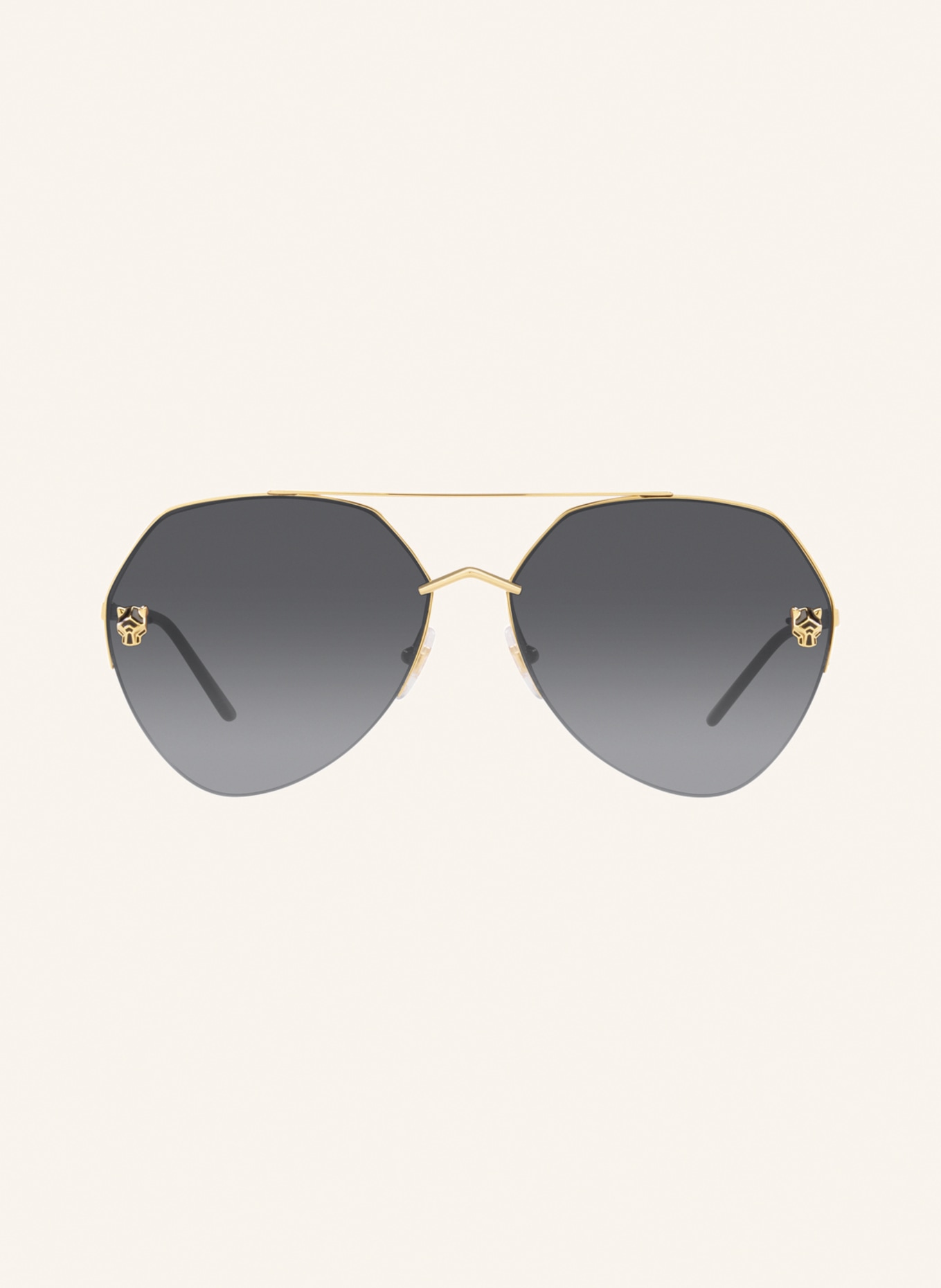 Cartier Sunglasses CT0355S, Color: 2300L1 - GOLD/ GRAY GRADIENT (Image 2)