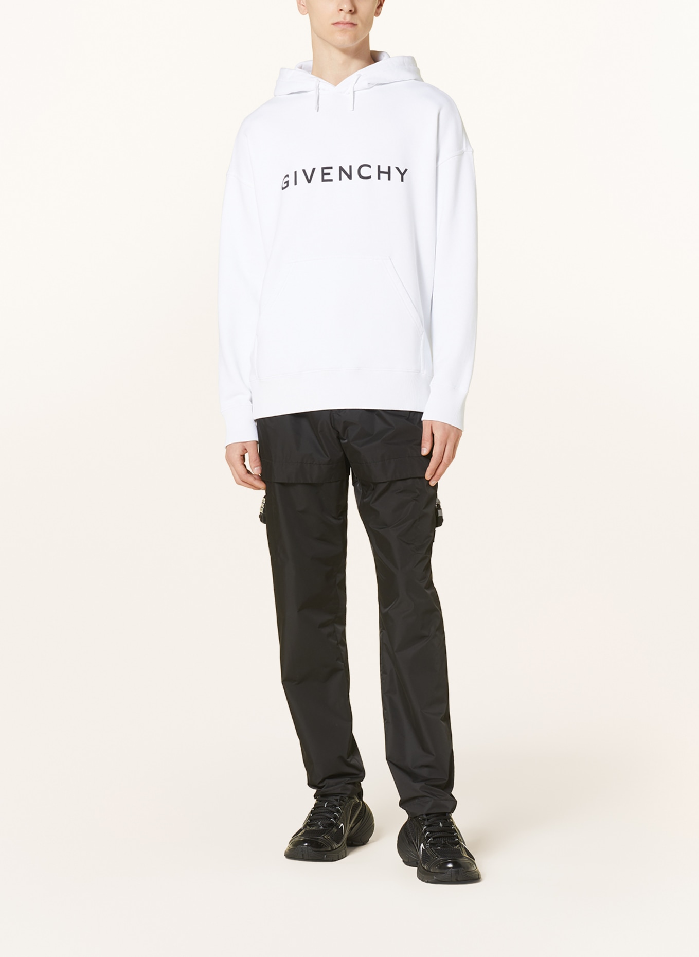 GIVENCHY Hoodie, Color: WHITE/ BLACK (Image 2)