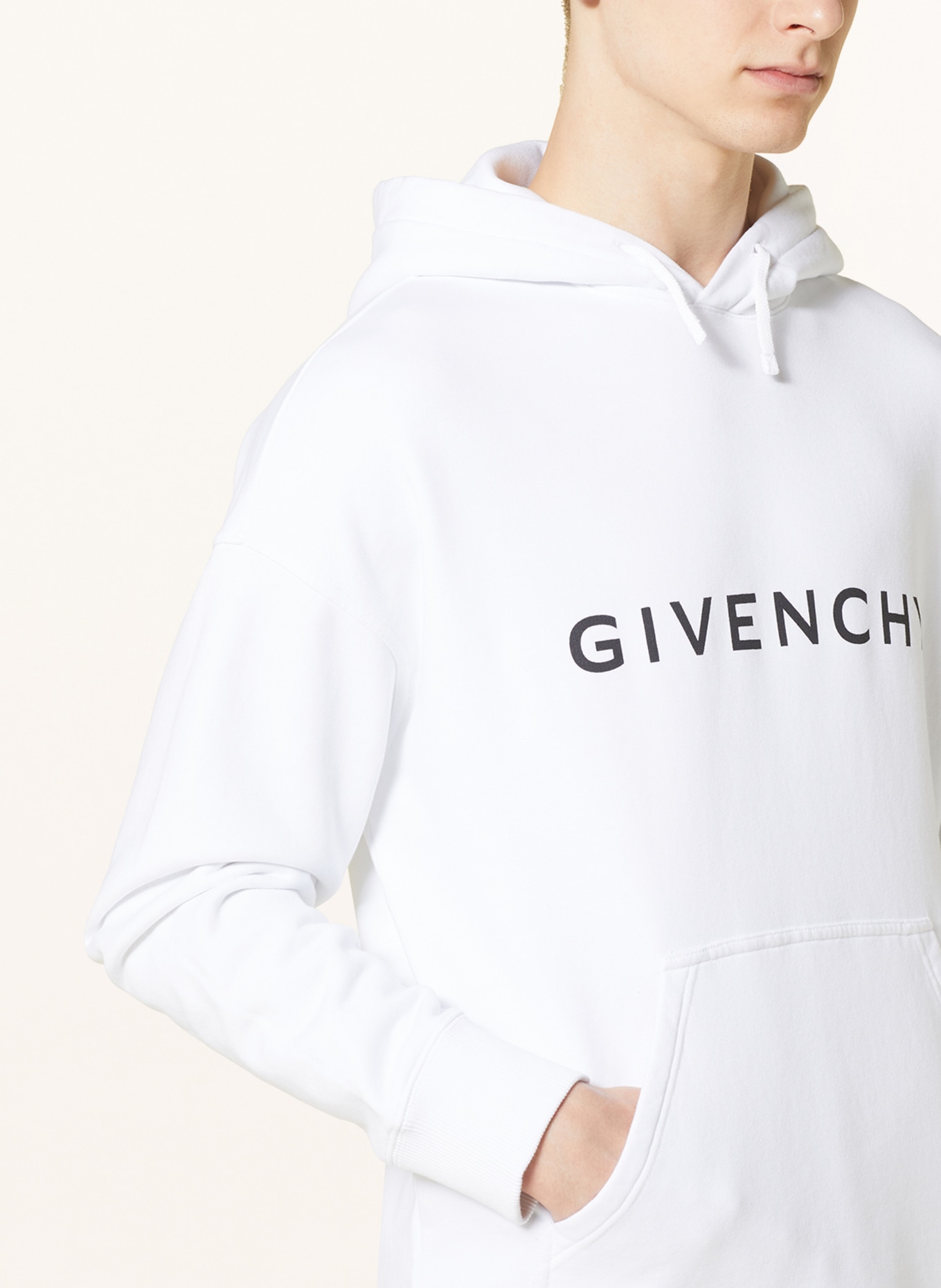 GIVENCHY Hoodie, Color: WHITE/ BLACK (Image 5)