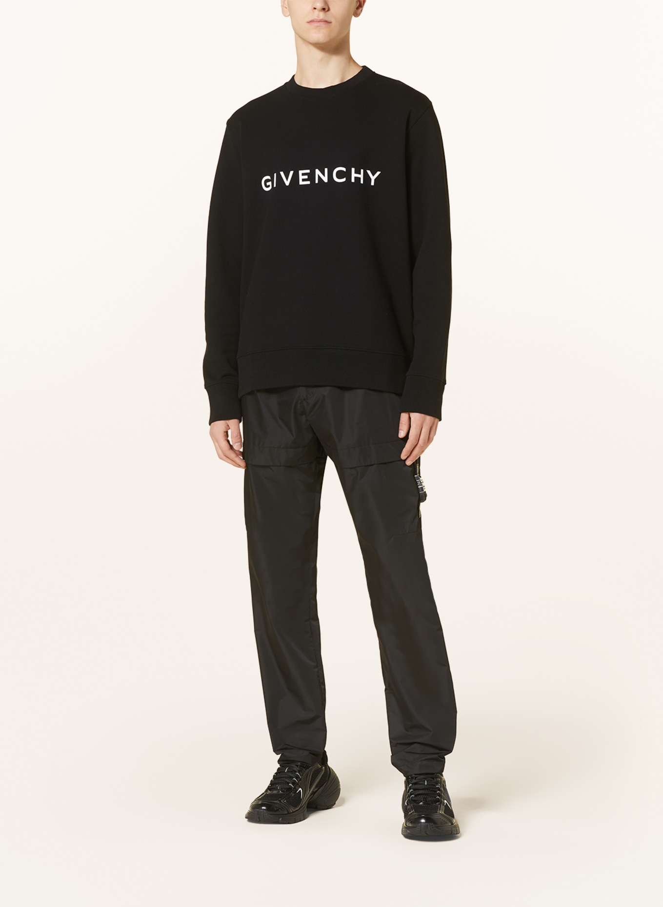 GIVENCHY Sweatshirt, Color: BLACK/ WHITE (Image 2)