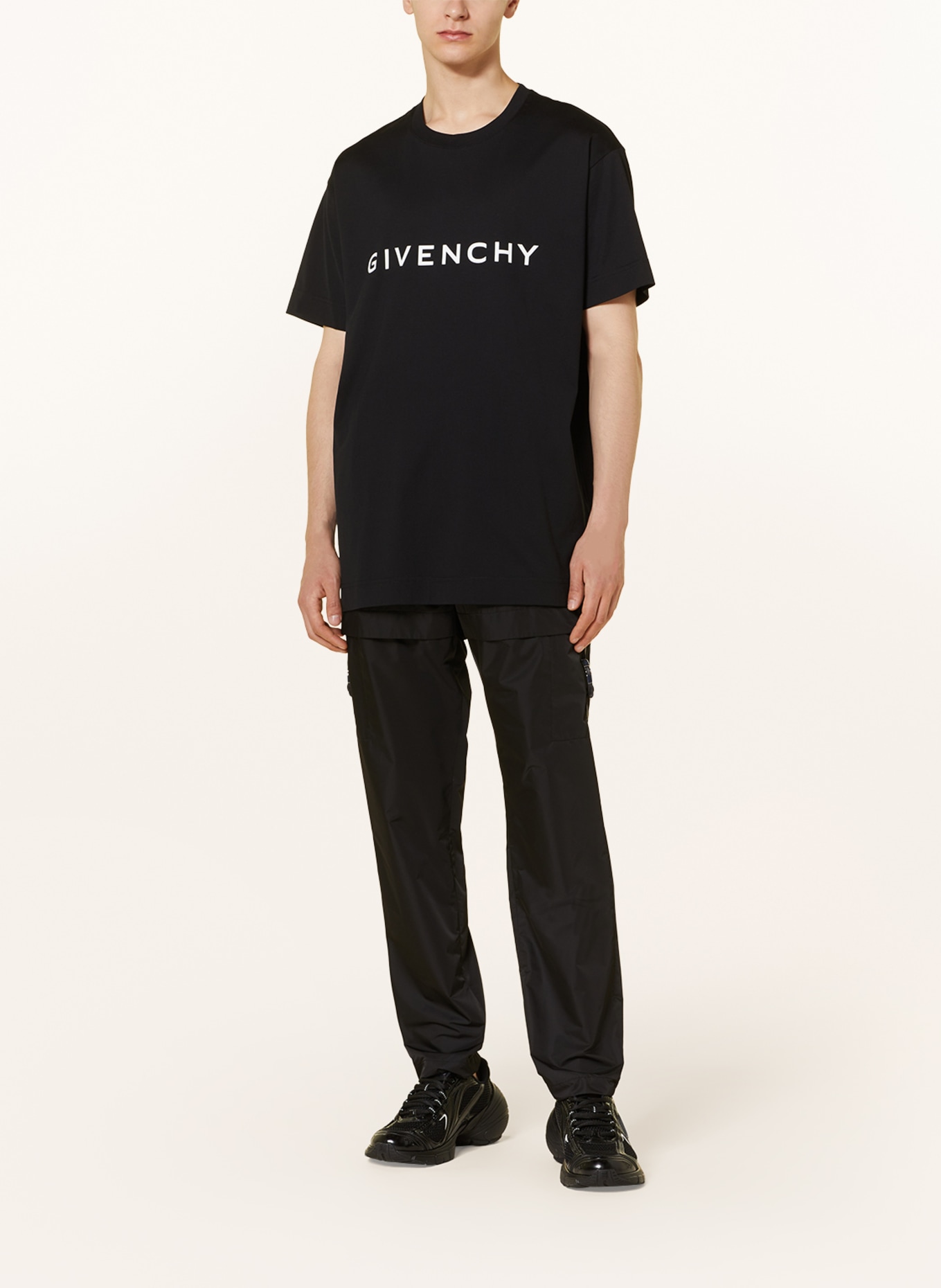 GIVENCHY Oversized shirt, Color: BLACK/ WHITE (Image 2)