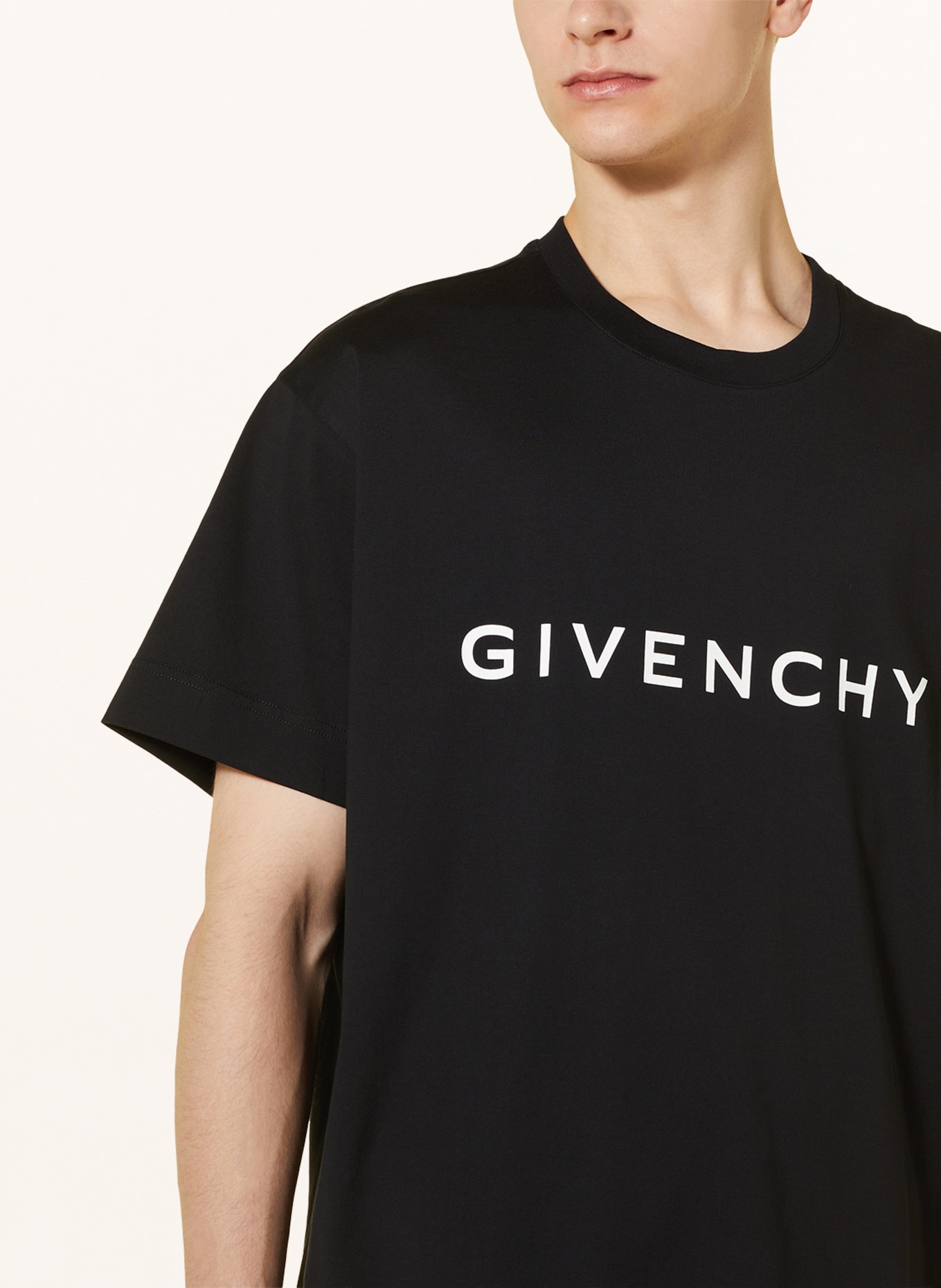 GIVENCHY Oversized shirt, Color: BLACK/ WHITE (Image 4)