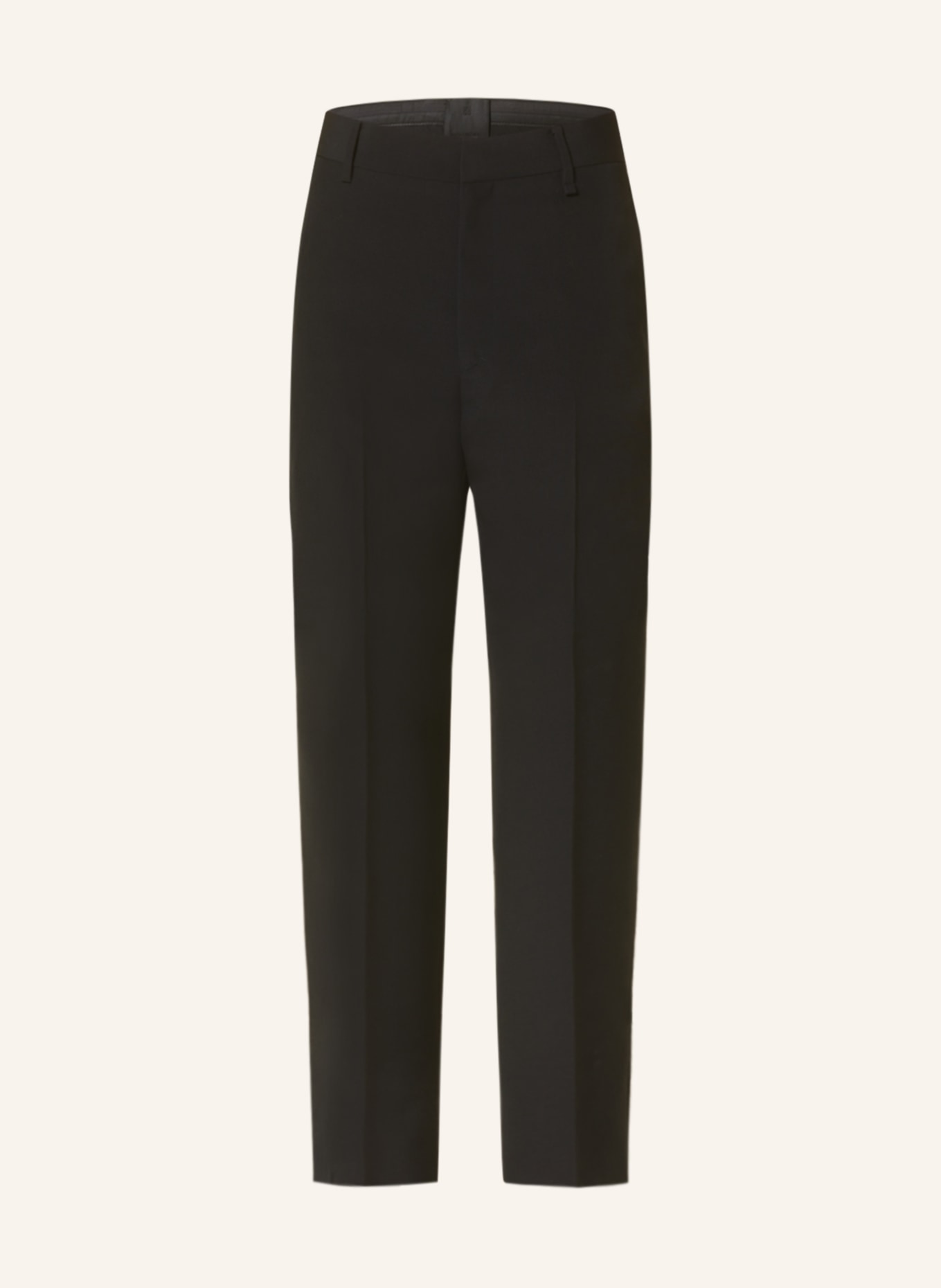 GIVENCHY Slim fit trousers with tuxedo stripe, Color: BLACK (Image 1)