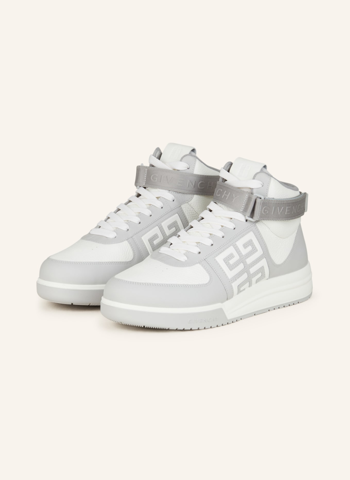 GIVENCHY High-top sneakers G4, Color: WHITE/ GRAY (Image 1)