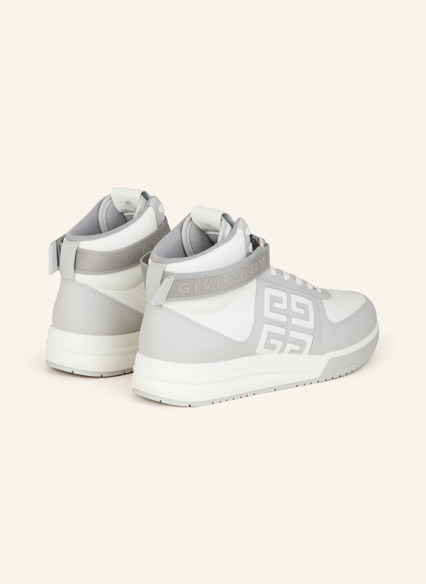 GIVENCHY High-top sneakers G4, Color: WHITE/ GRAY (Image 2)