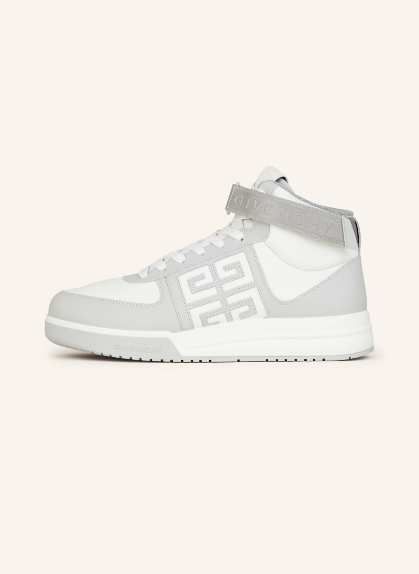 GIVENCHY High-top sneakers G4, Color: WHITE/ GRAY (Image 4)