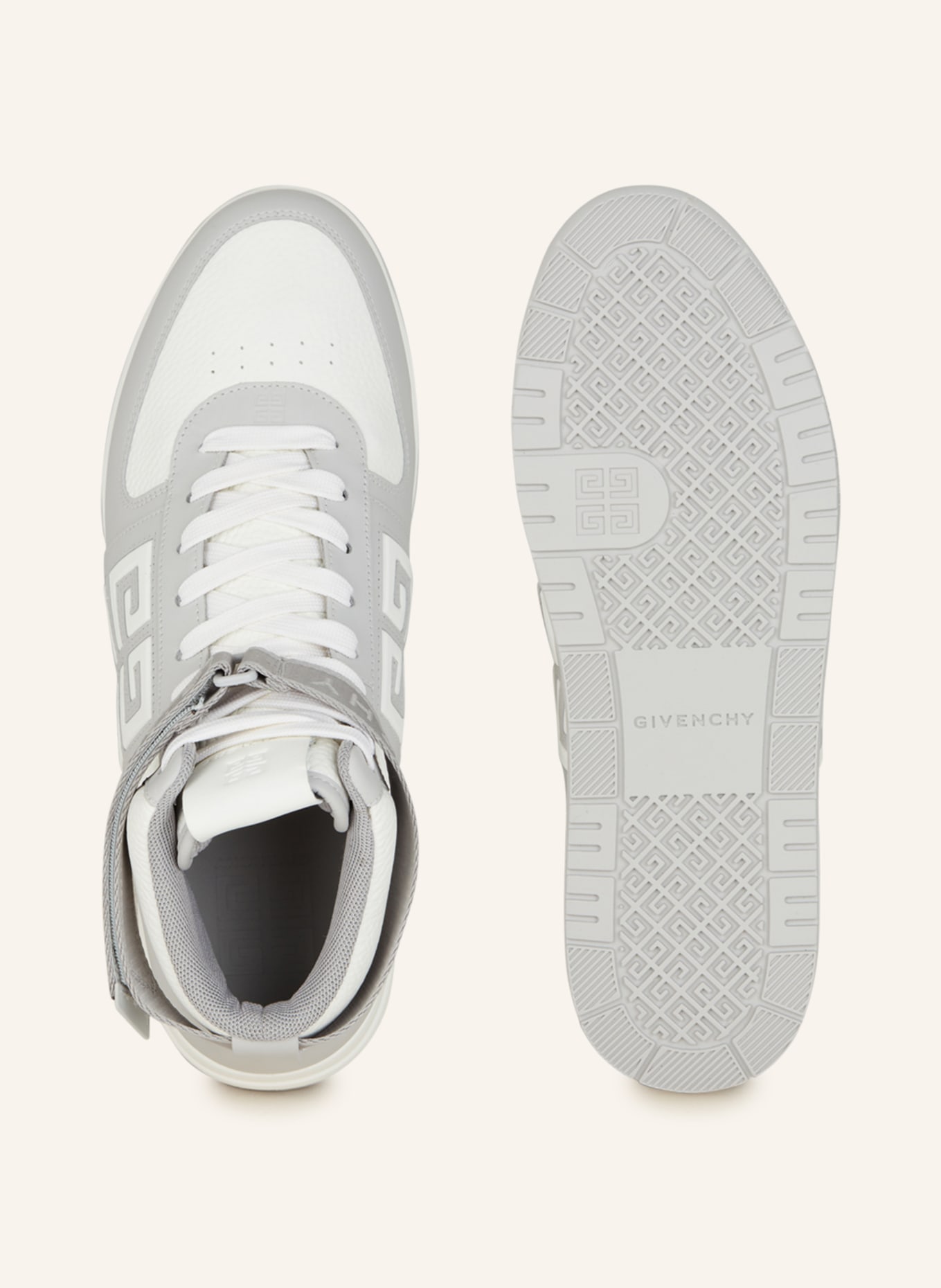 GIVENCHY High-top sneakers G4, Color: WHITE/ GRAY (Image 5)