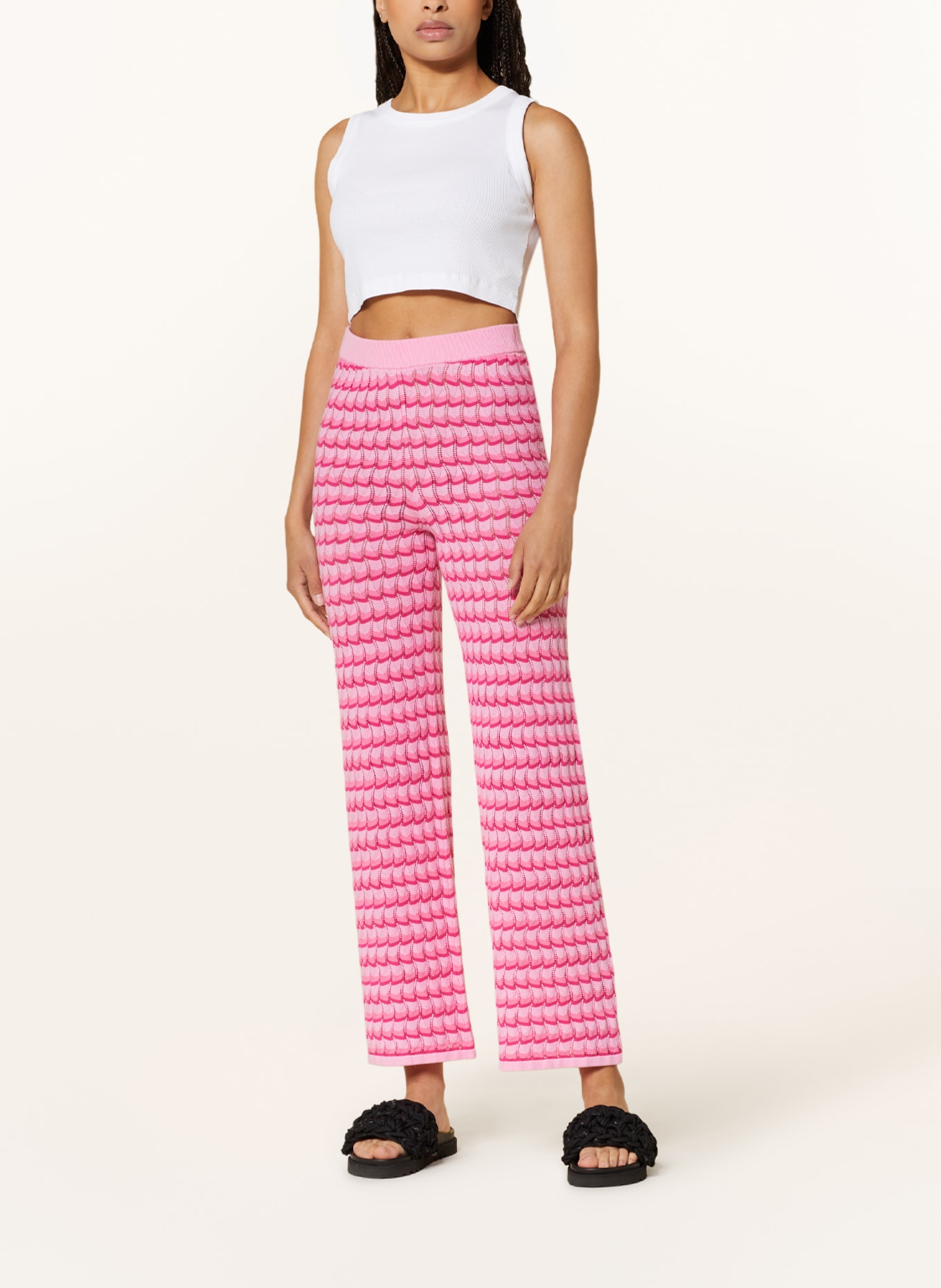 SEAFOLLY Knit trousers CARNABY, Color: PINK/ PINK/ LIGHT PINK (Image 2)