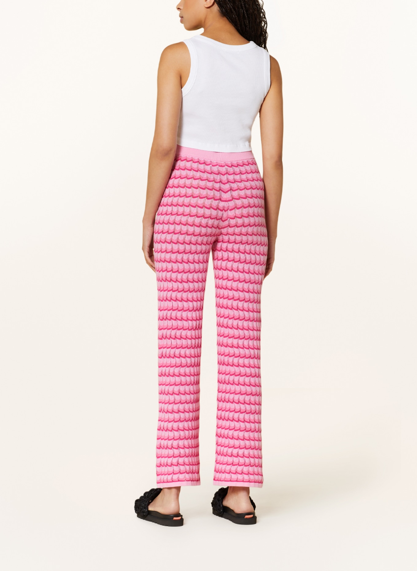 SEAFOLLY Knit trousers CARNABY, Color: PINK/ PINK/ LIGHT PINK (Image 3)