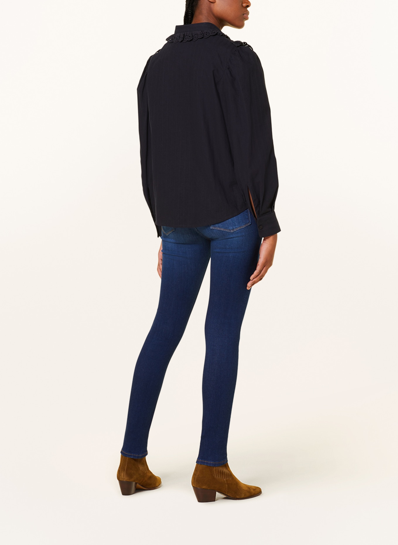 FRAME Skinny jeans LE HIGH SKINNY, Color: KTRG KETTERING (Image 3)