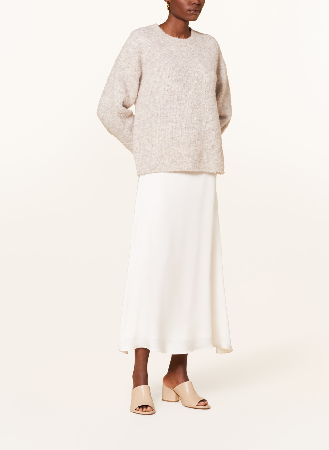 NEO NOIR Bouclé-Pullover GLENDA, Farbe: CREME (Bild 2)