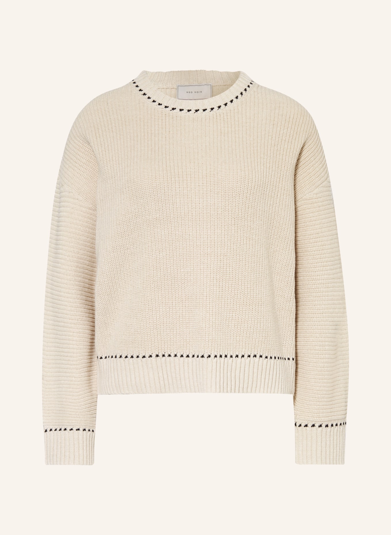 NEO NOIR Sweater DETRI, Color: CREAM (Image 1)