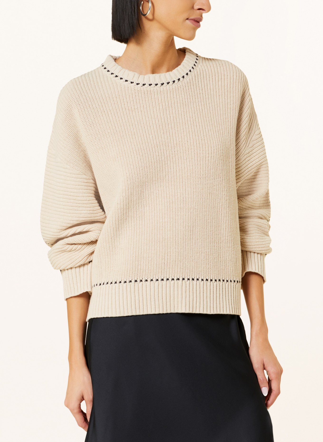 NEO NOIR Sweater DETRI, Color: CREAM (Image 4)