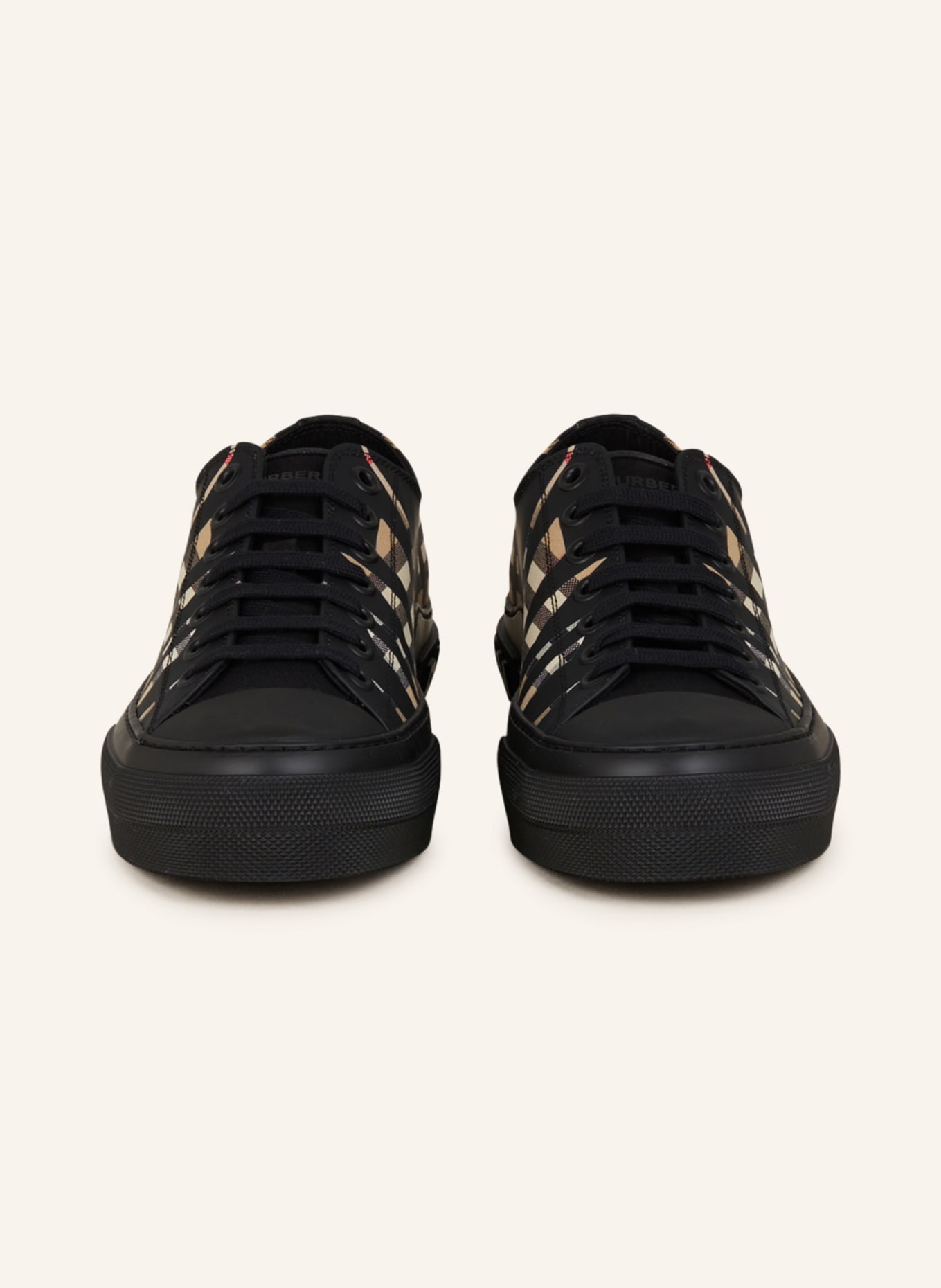 BURBERRY Sneakers JACK, Color: BLACK/ BEIGE (Image 3)