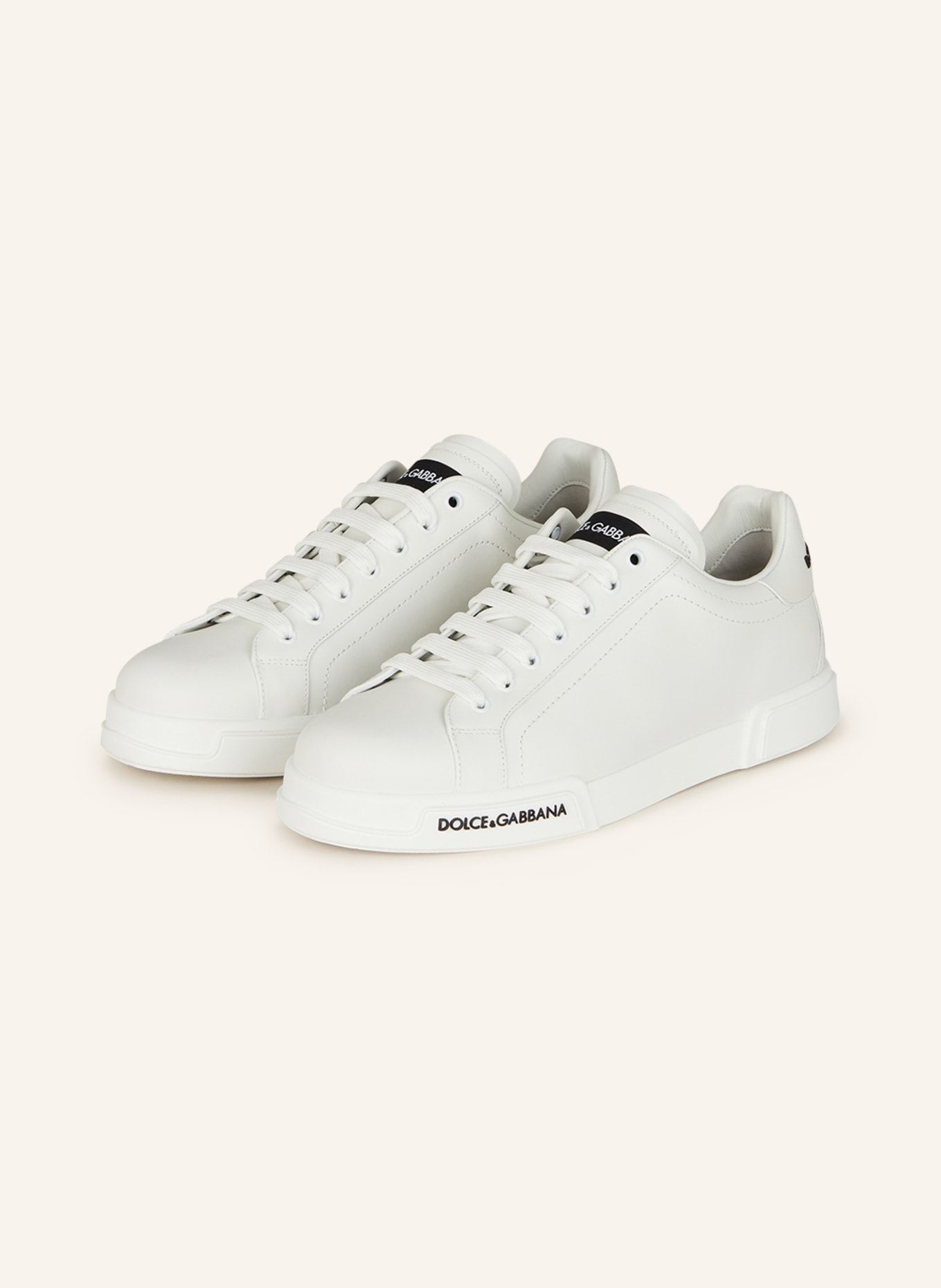 DOLCE & GABBANA Sneakers PORTOFINO, Color: WHITE (Image 1)