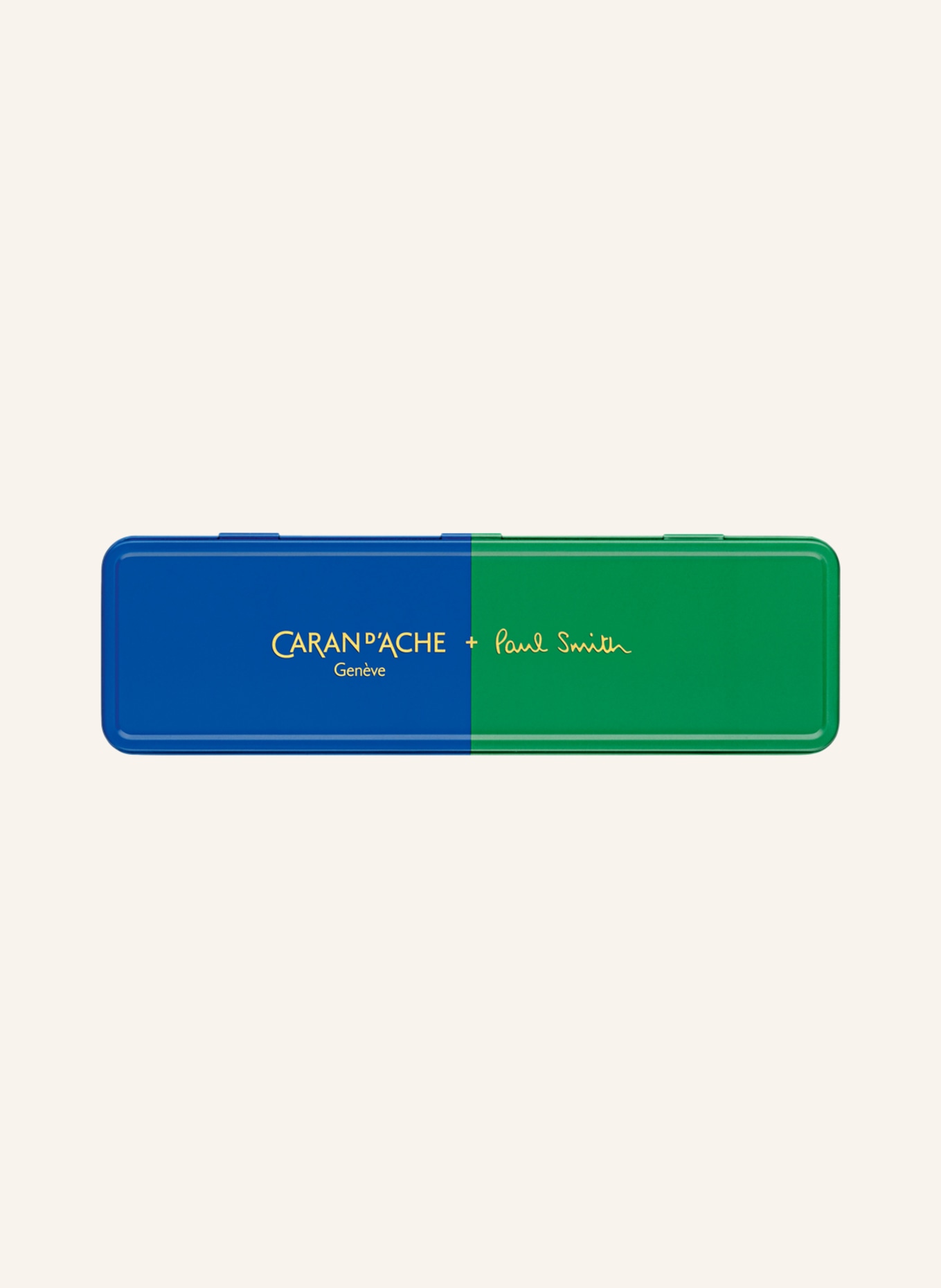 CARAN d'ACHE Ballpoint pen 849 PAUL SMITH: BLUE / GREEN